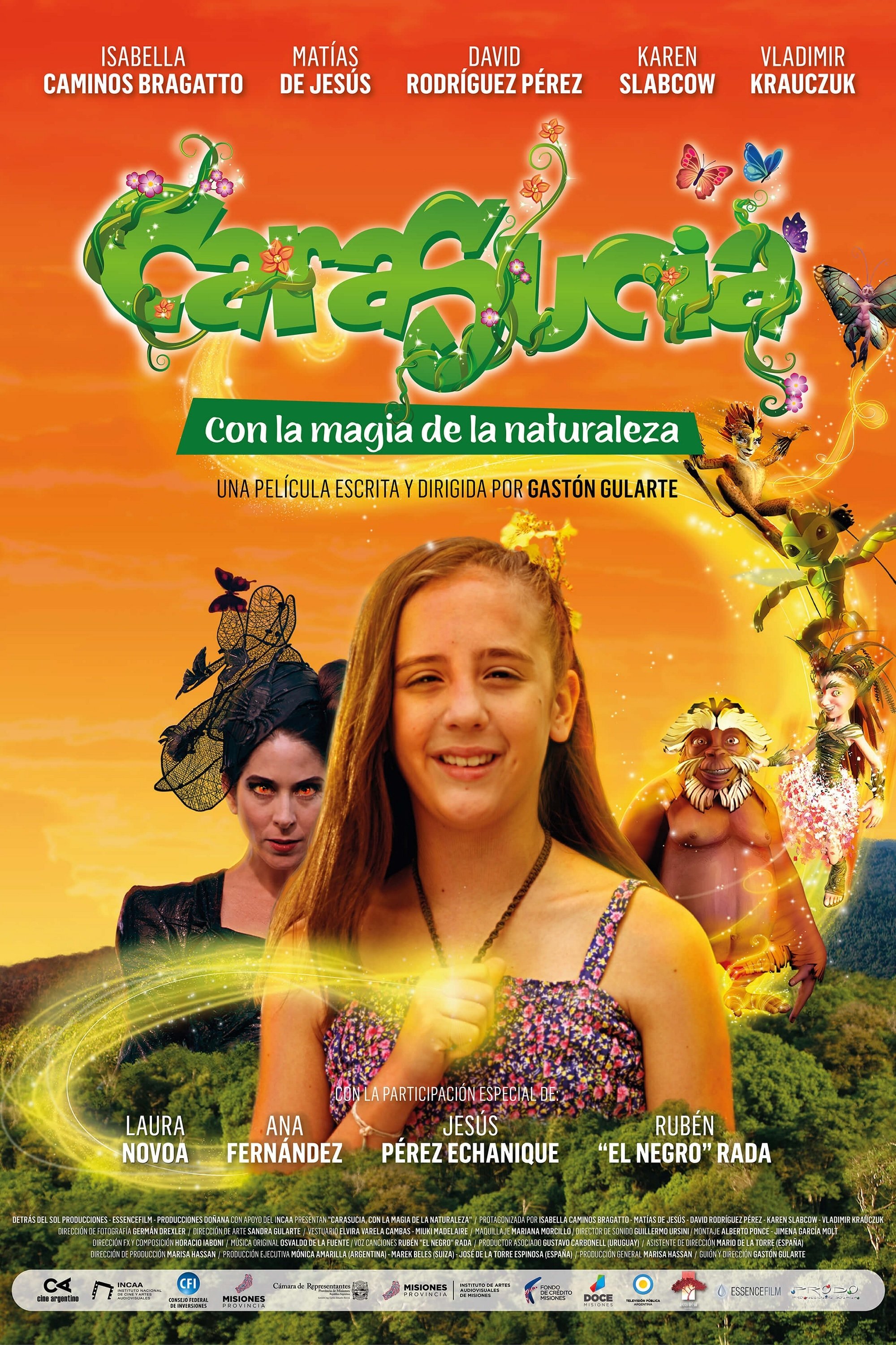 Poster de Cara sucia, con la magia de la naturaleza