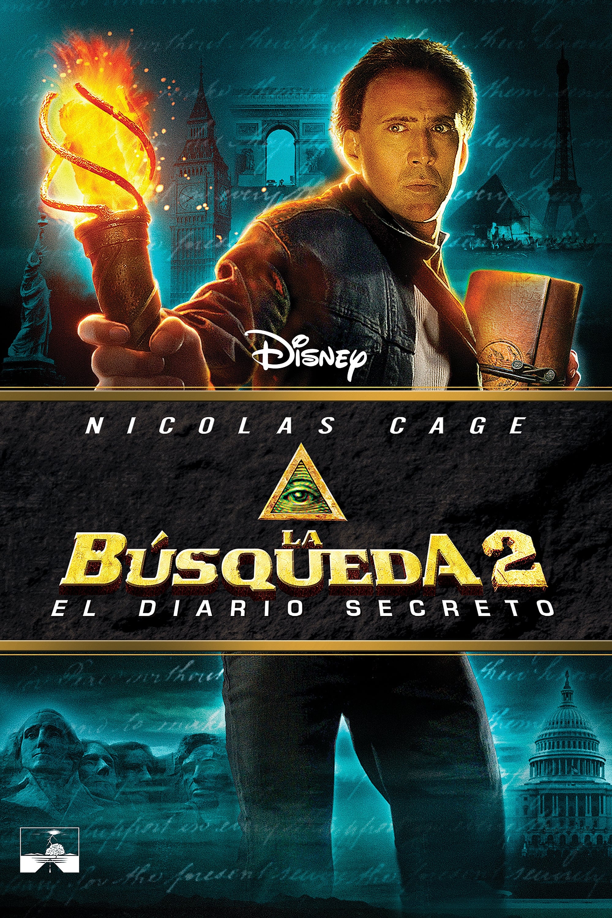 Poster de La leyenda del tesoro perdido 2: El libro de los secretos