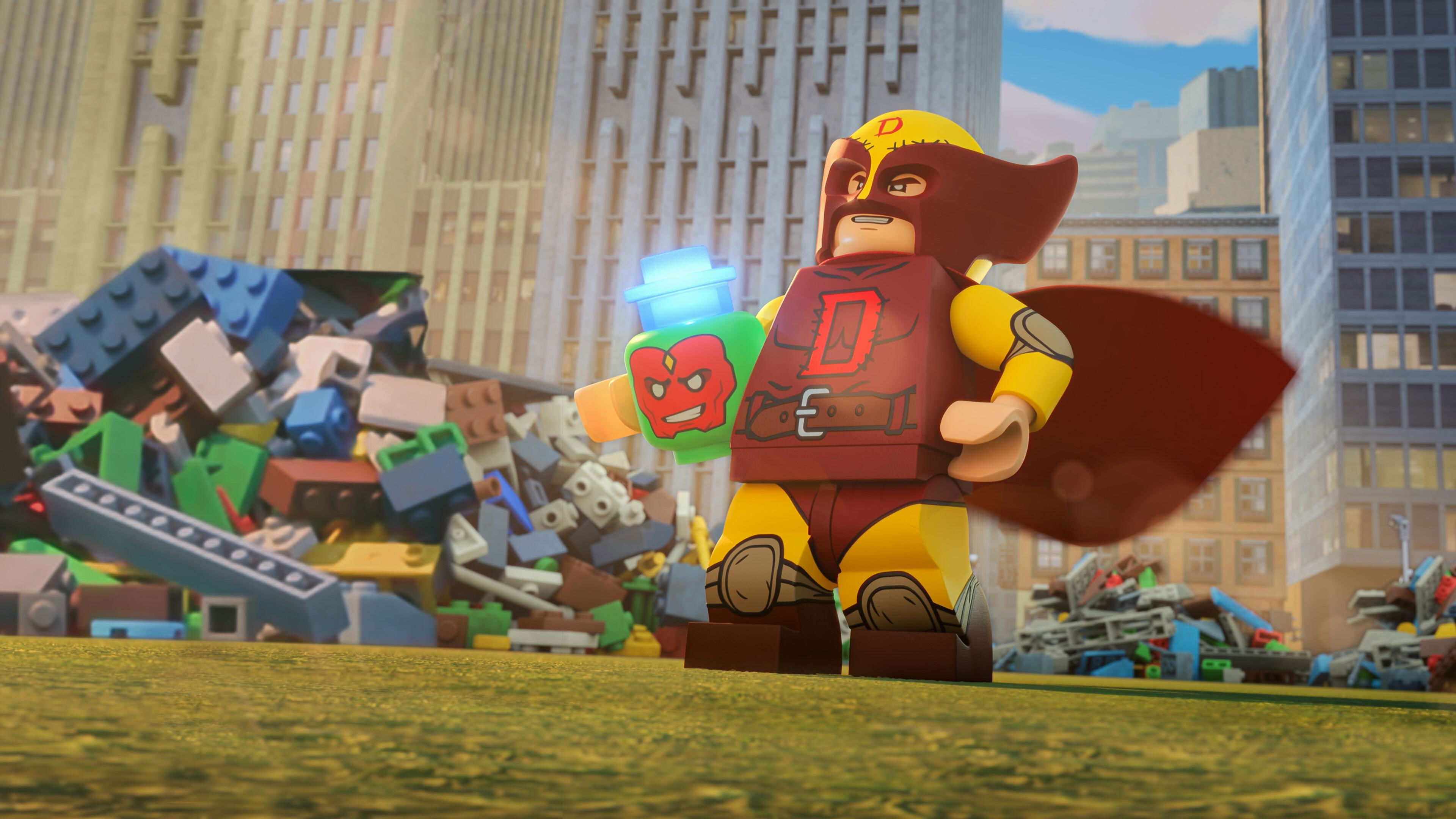 Backdrop de LEGO Marvel Avengers: Misión Demolición