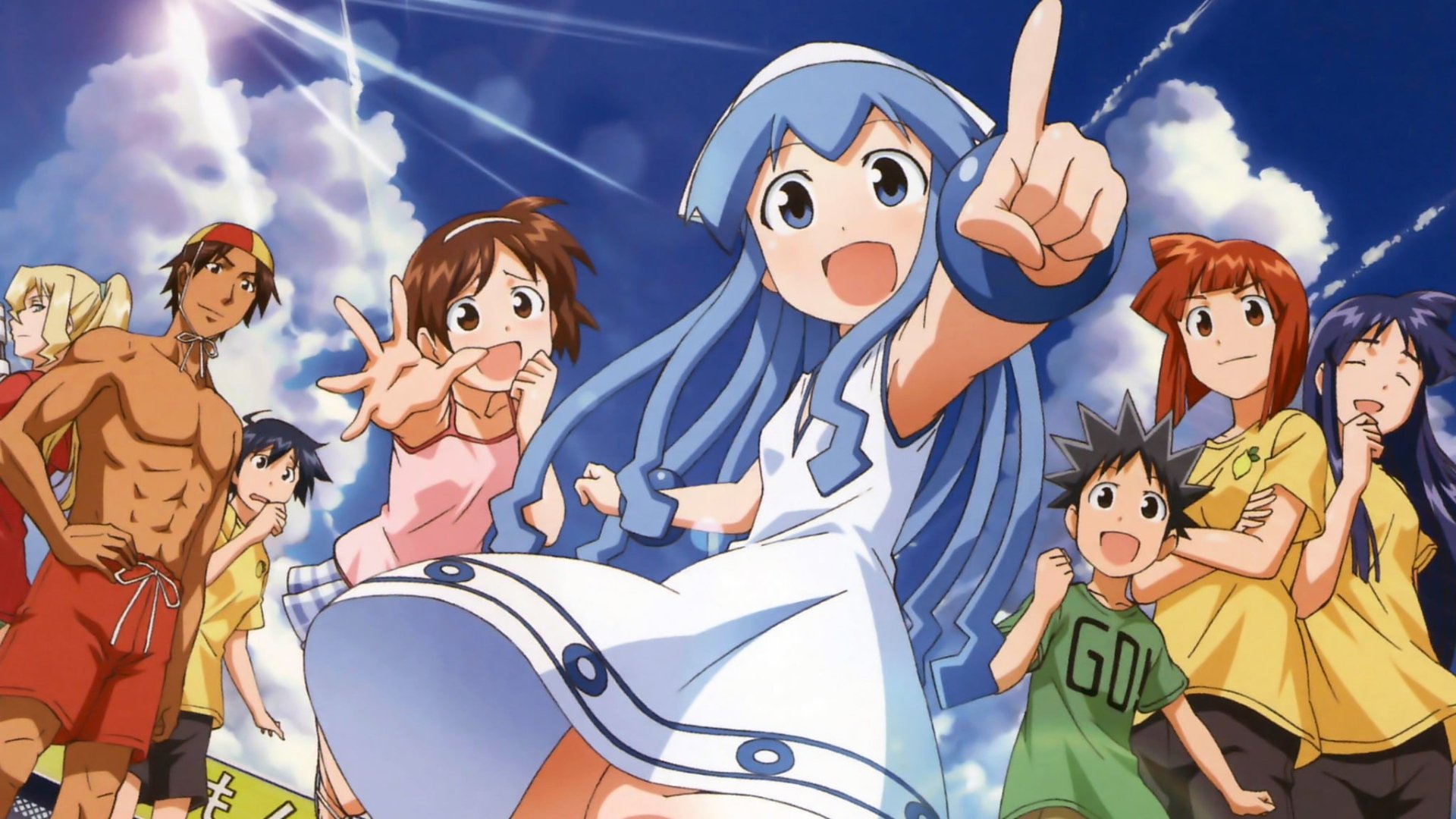 Backdrop de Shinryaku! Ika Musume