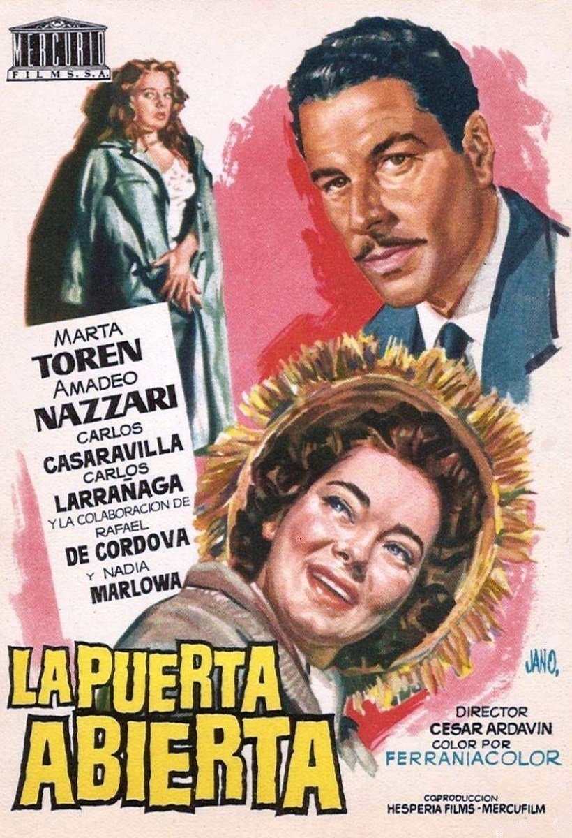 Poster de La puerta abierta