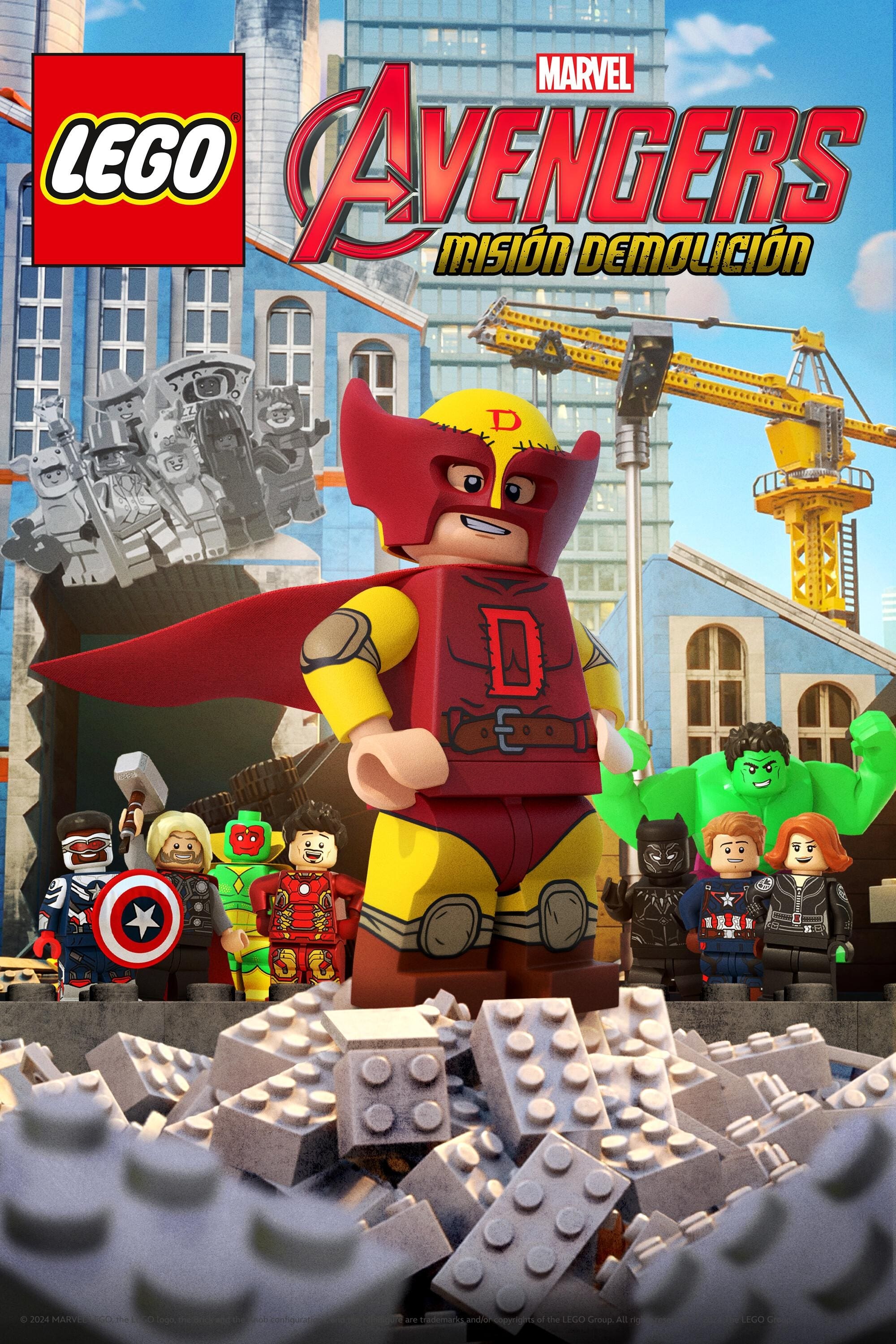Poster de LEGO Marvel Avengers: Misión Demolición