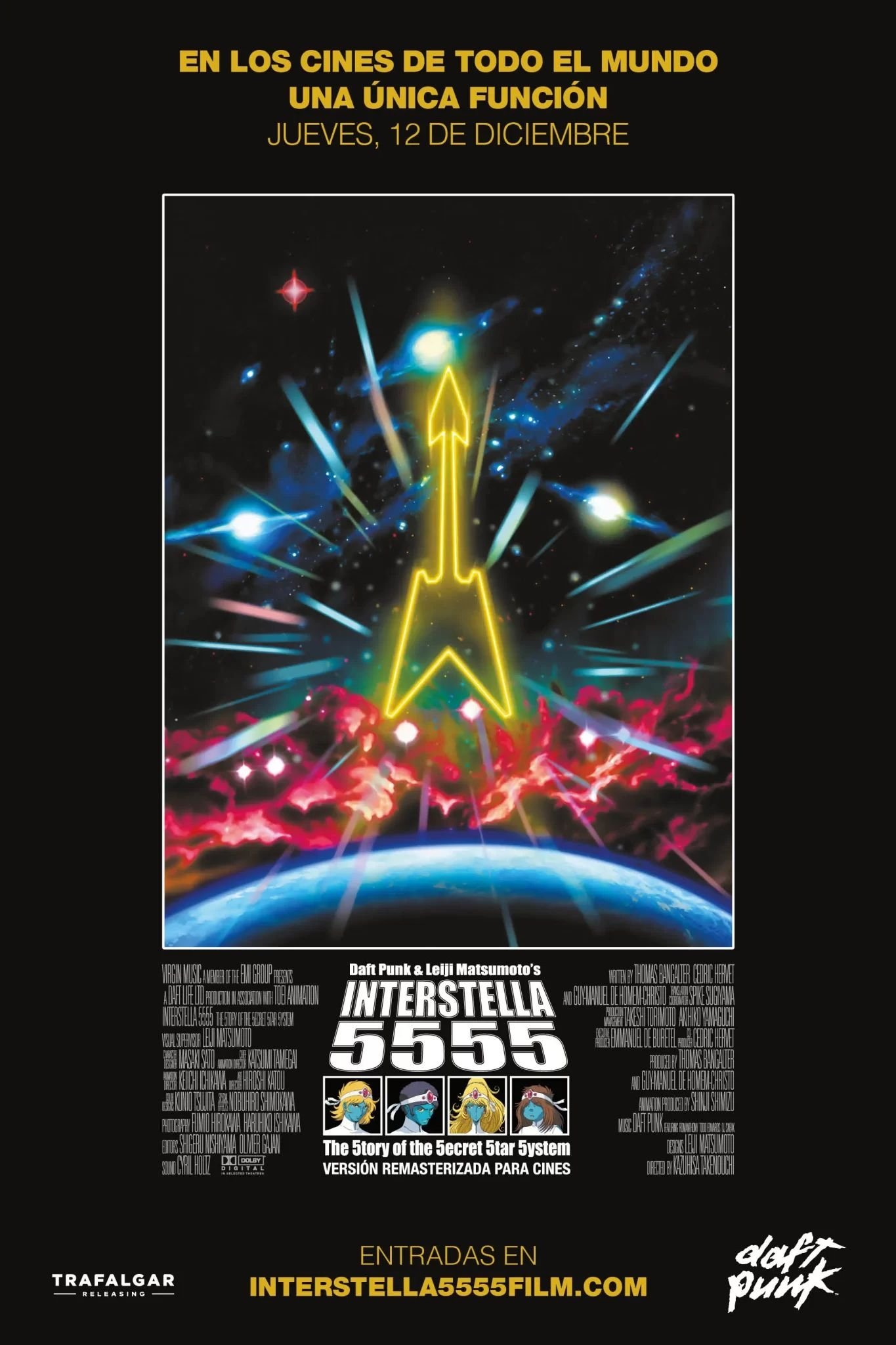 Poster de Interstella 5555: The 5tory of the 5ecret 5tar 5ystem