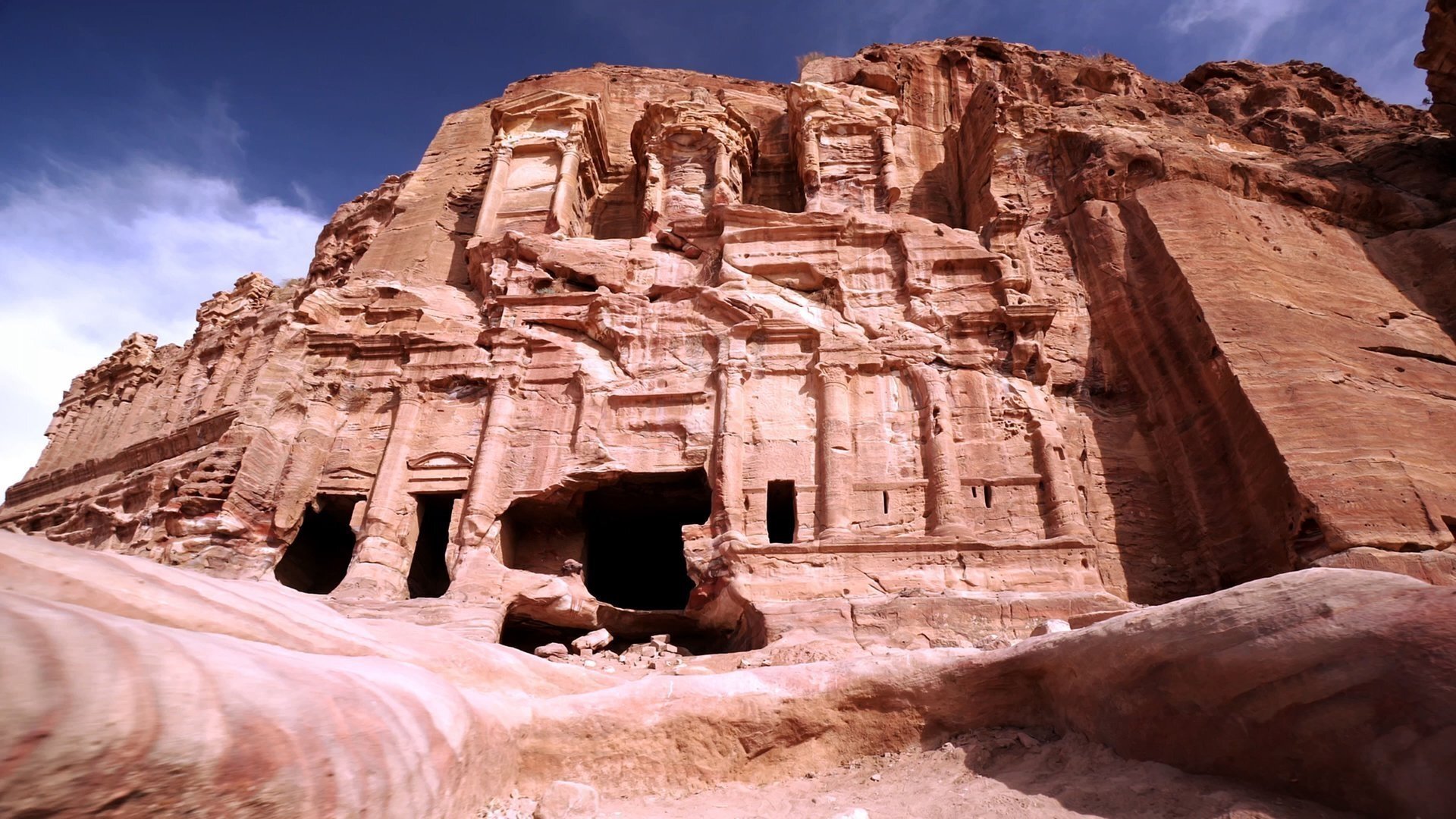 Backdrop de Petra: Secrets of the Ancient Builders