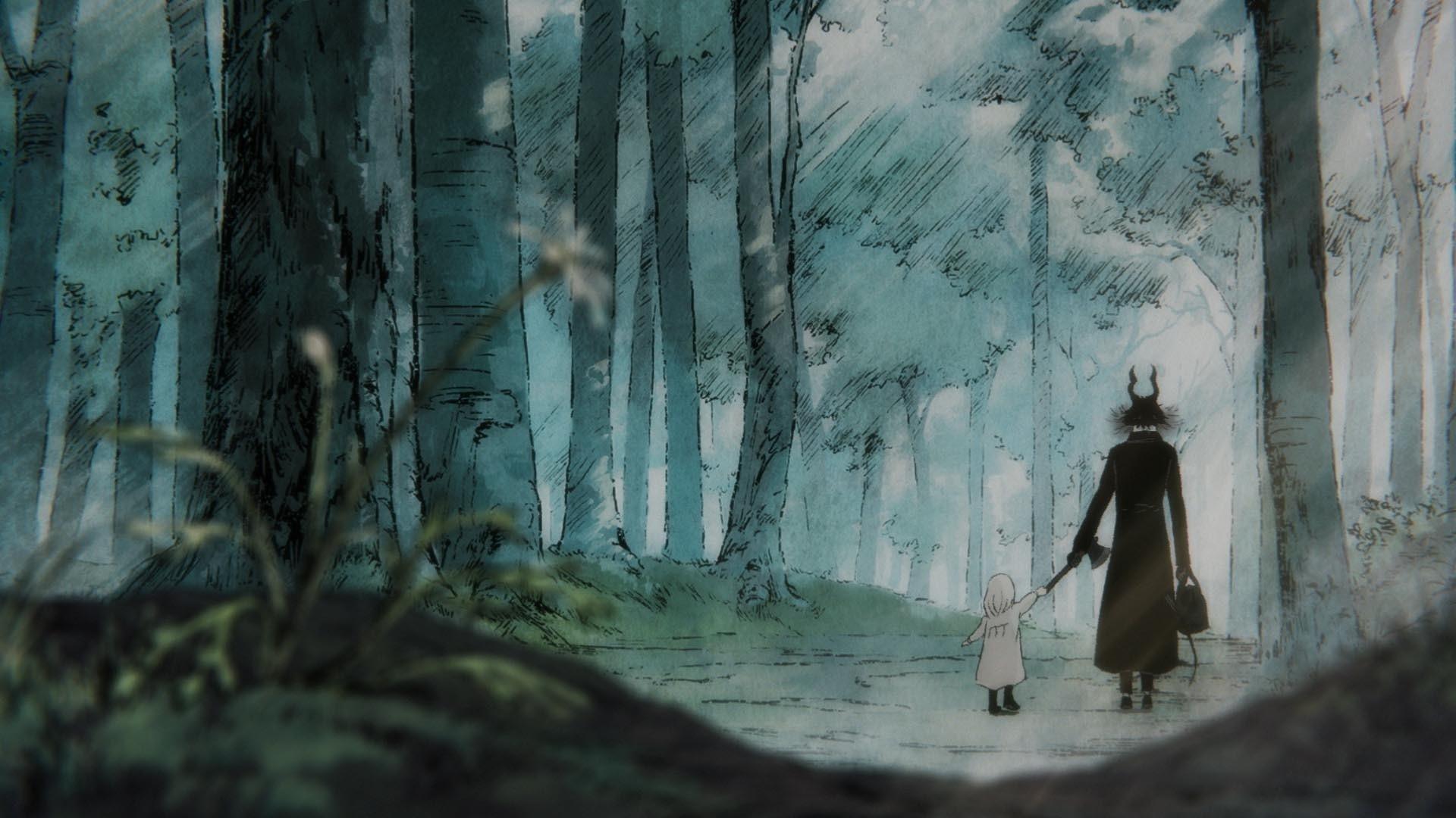 Backdrop de とつくにの少女