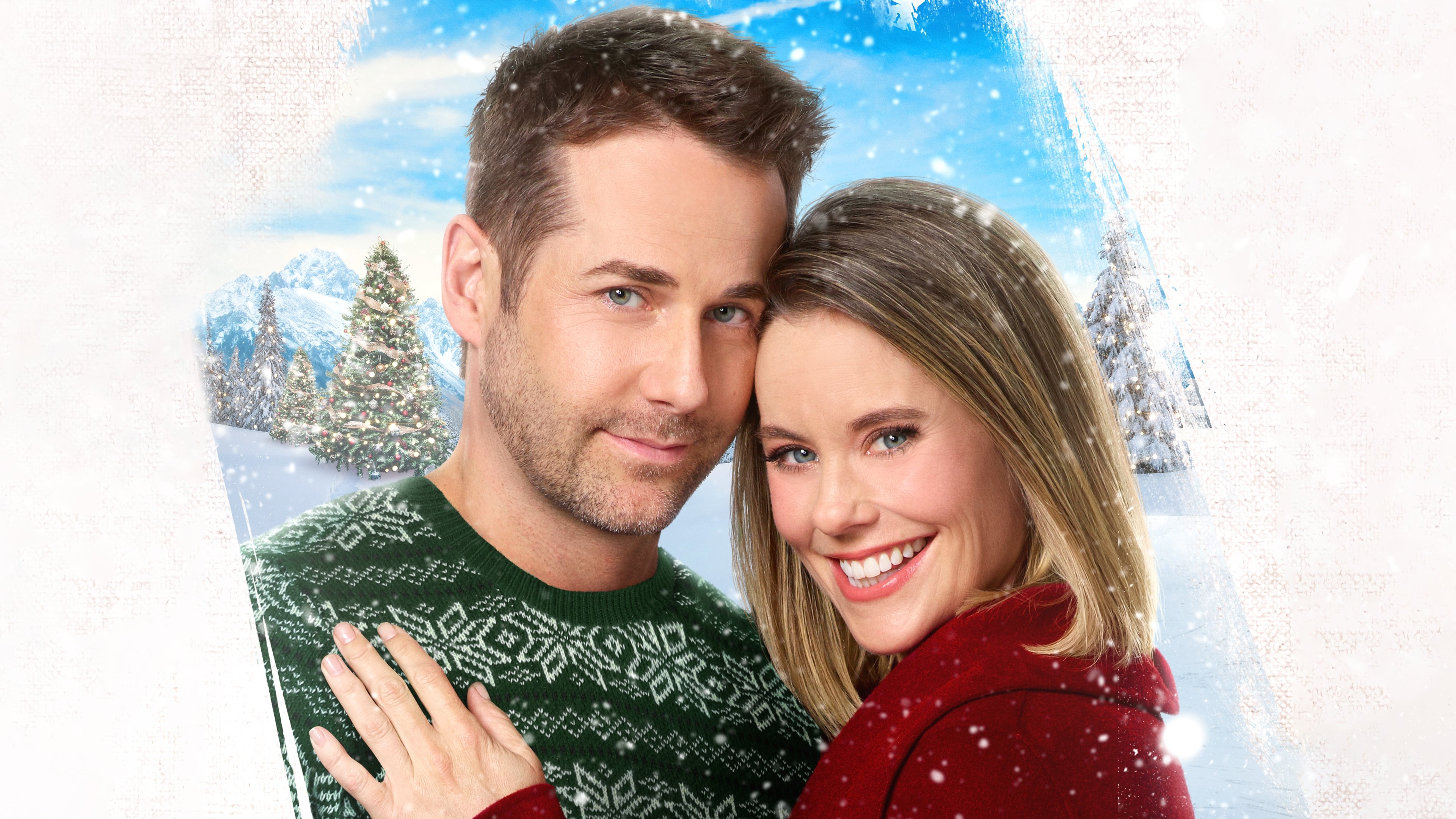 Backdrop de Never Kiss a Man in a Christmas Sweater