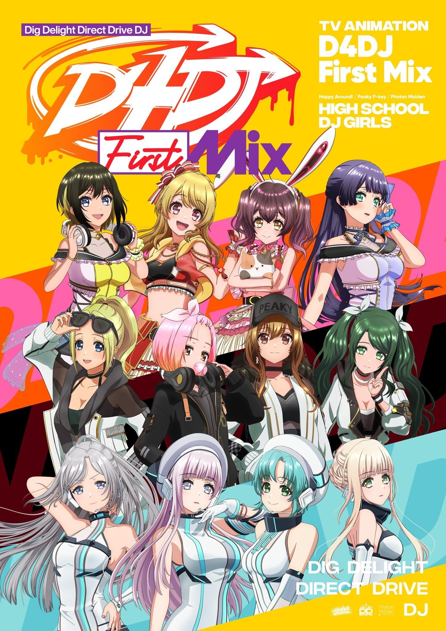 Poster de D4DJ First Mix