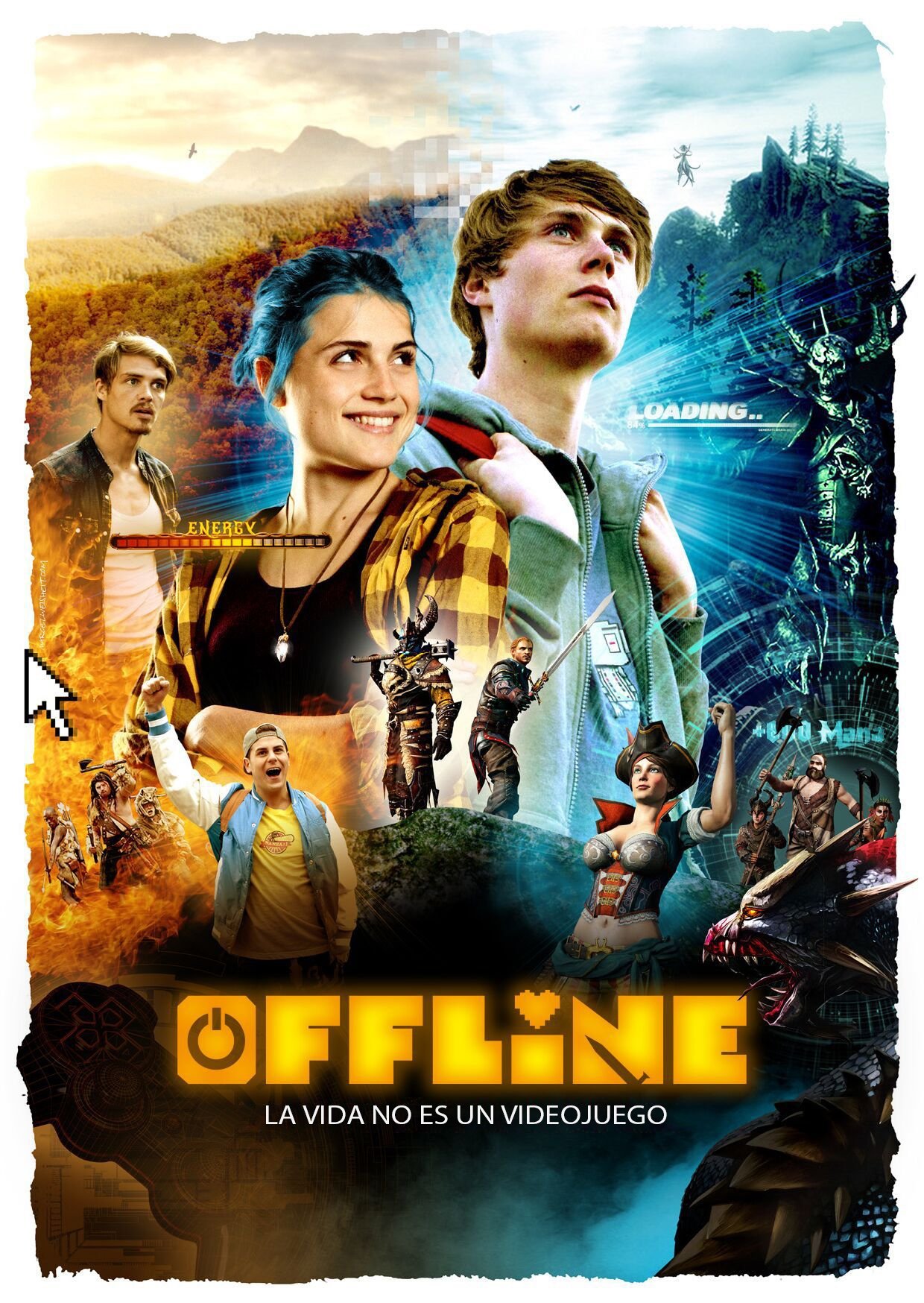 Poster de Offline: La vida no es un videojuego