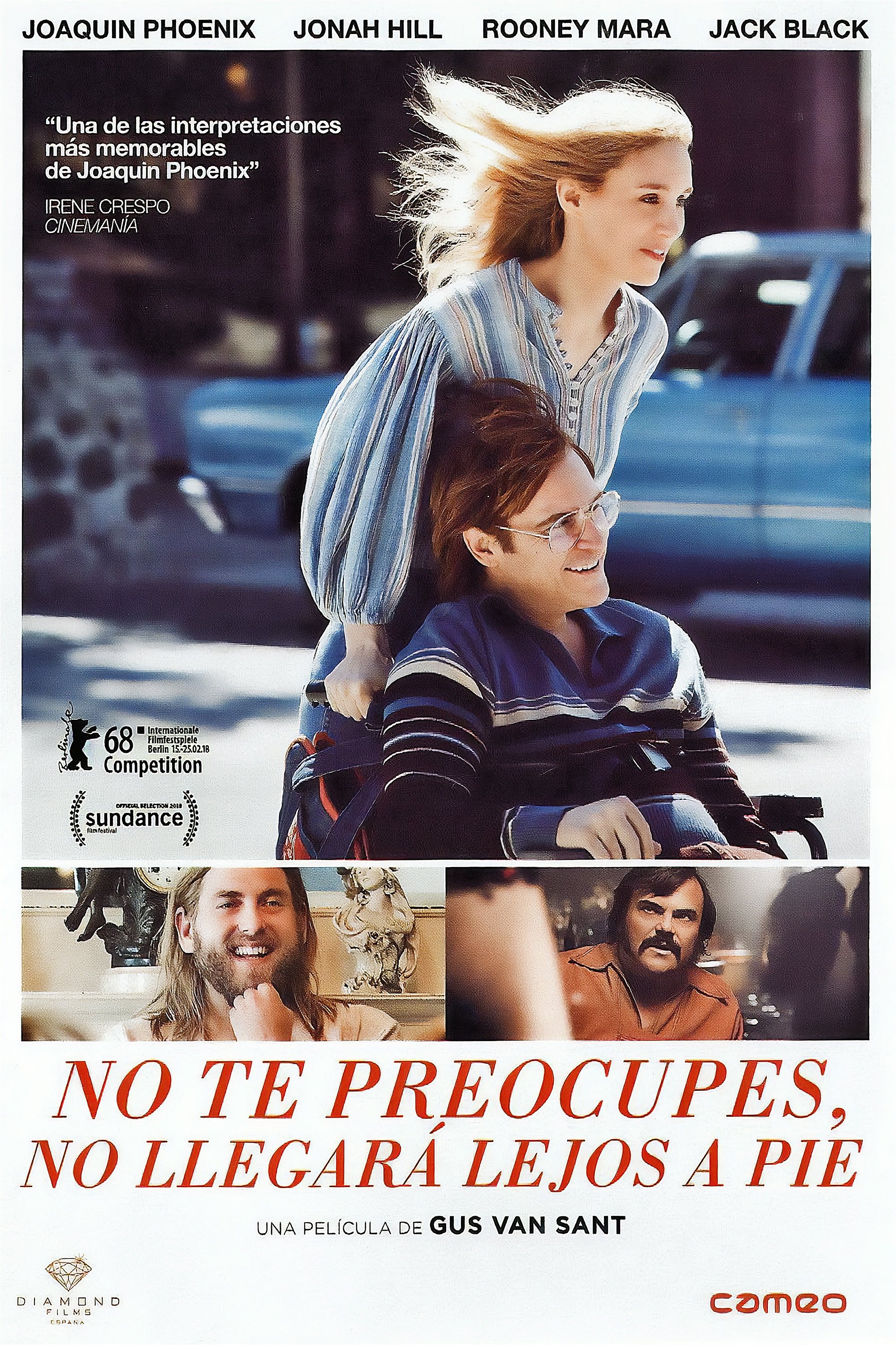 Poster de No te preocupes, no irá lejos