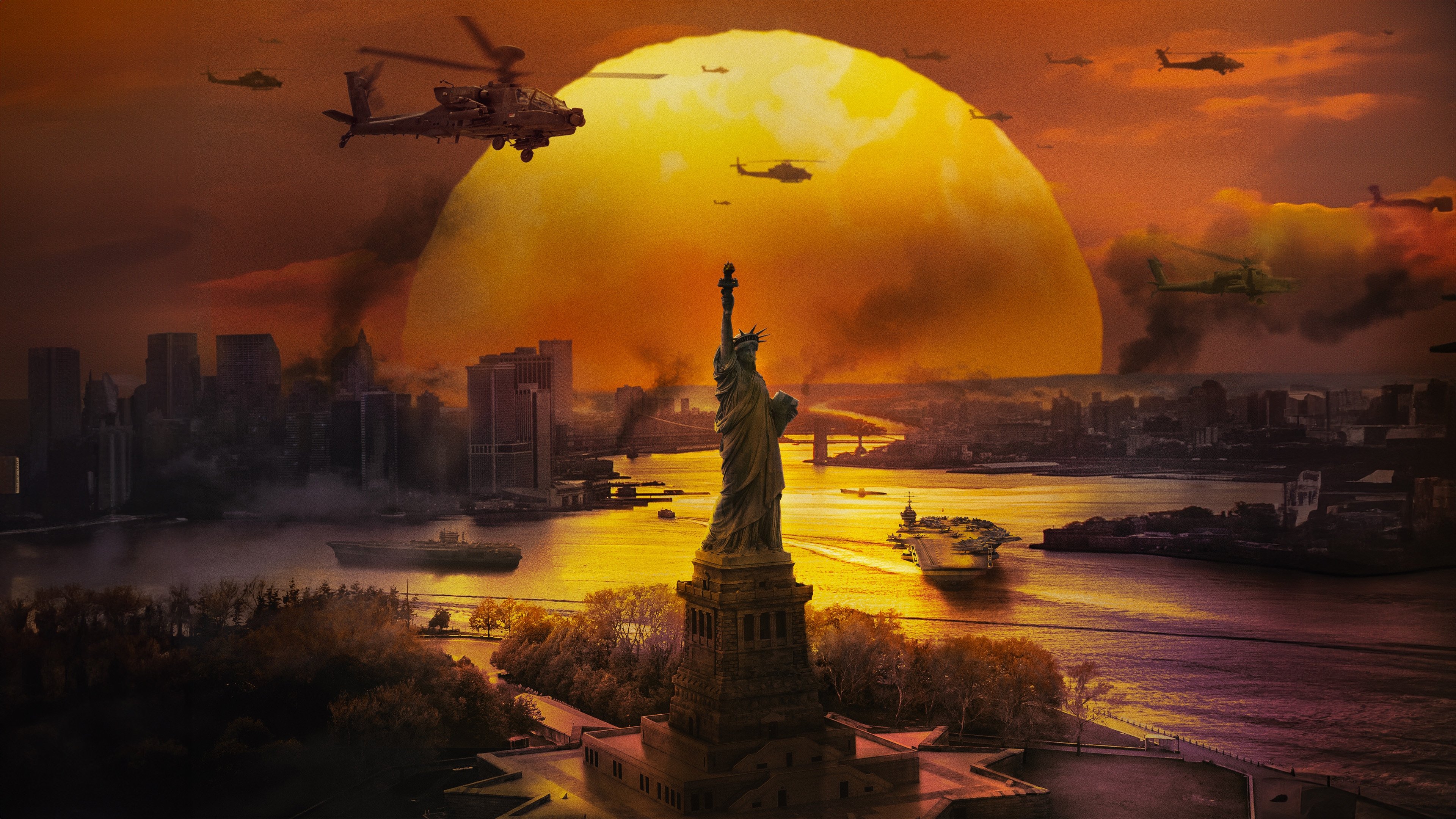 Backdrop de Guerra Civil