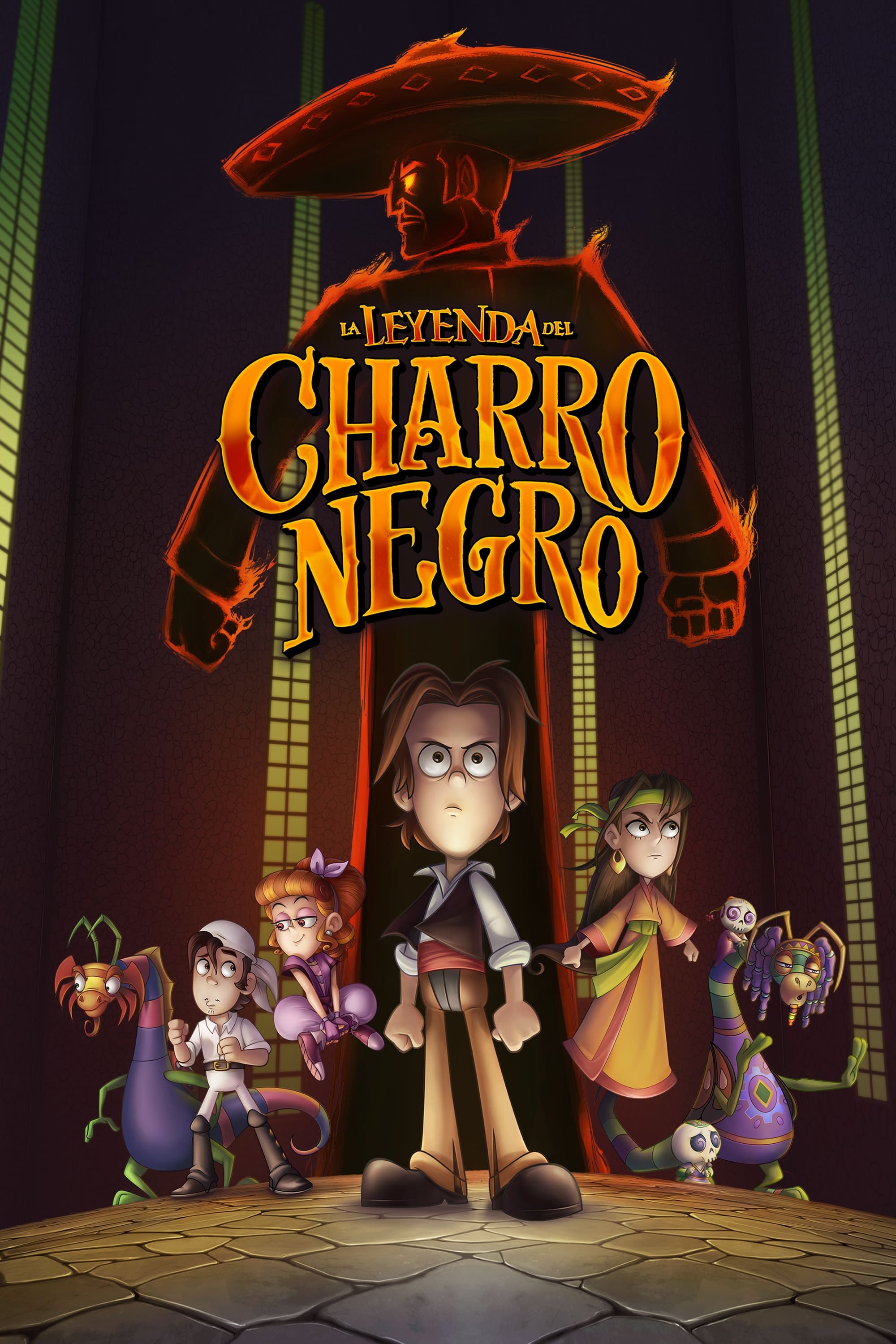 Poster de La Leyenda Del Charro Negro