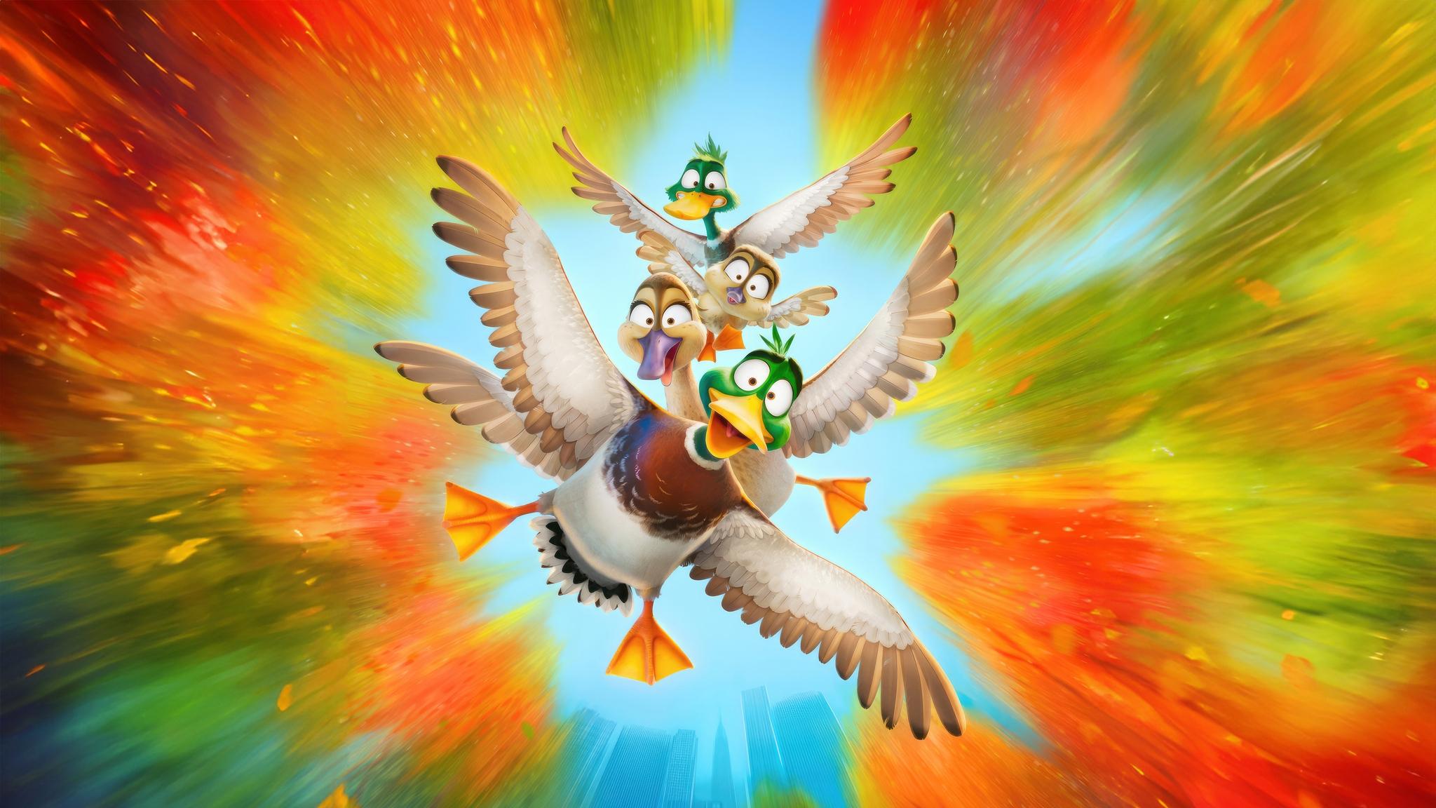 Backdrop de ¡Patos!