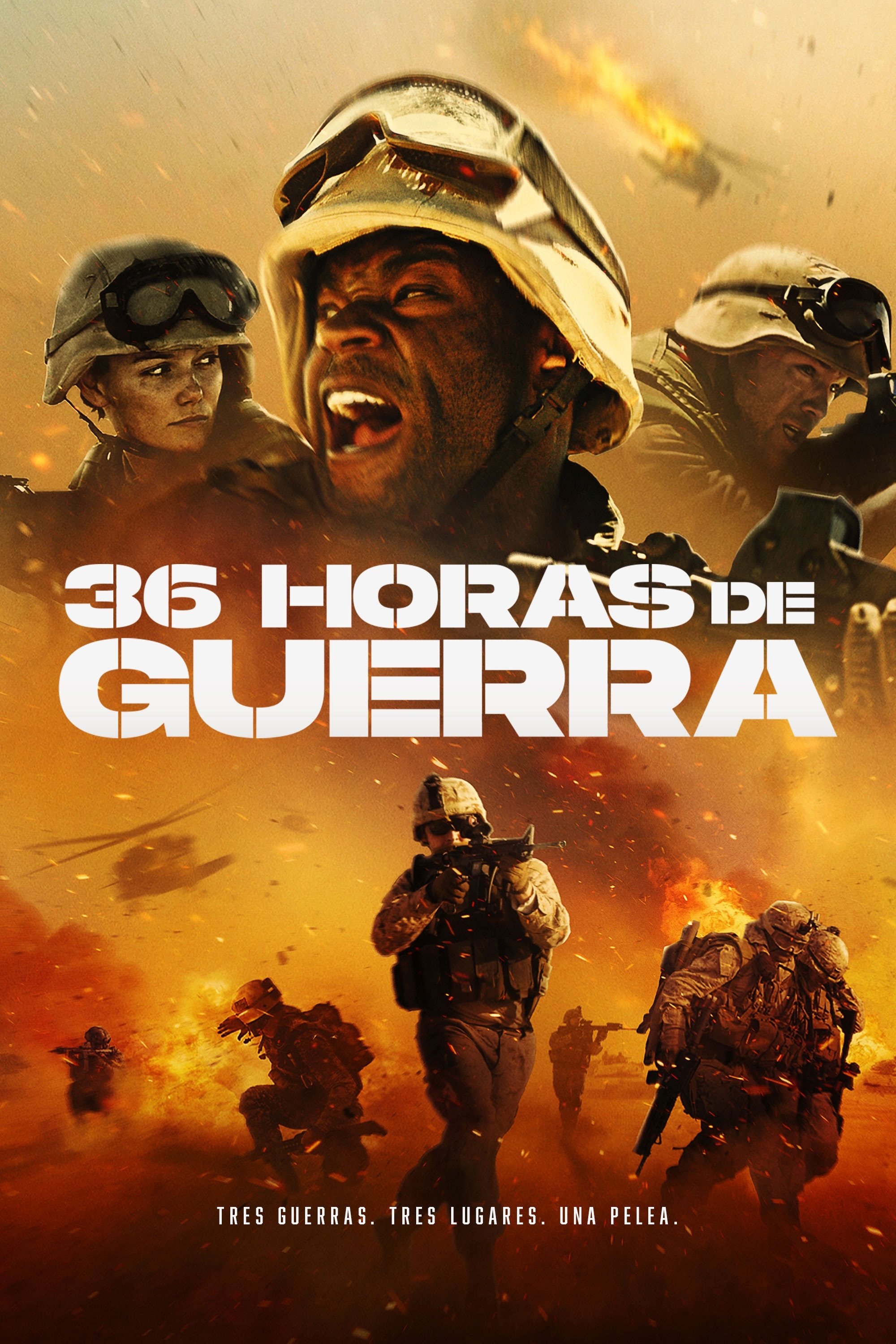 Poster de 36 horas de guerra
