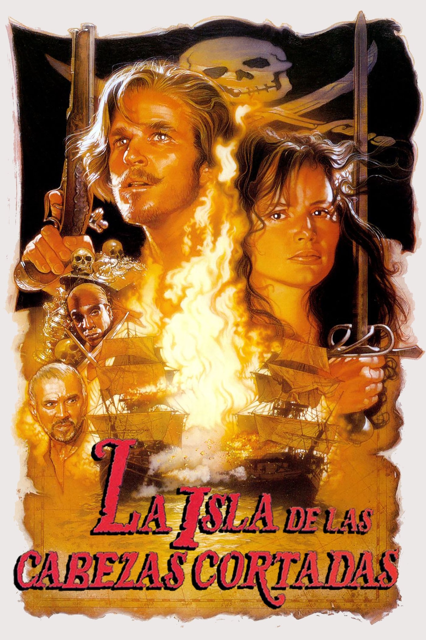 Poster de La Pirata: La Isla de las Cabezas Cortadas