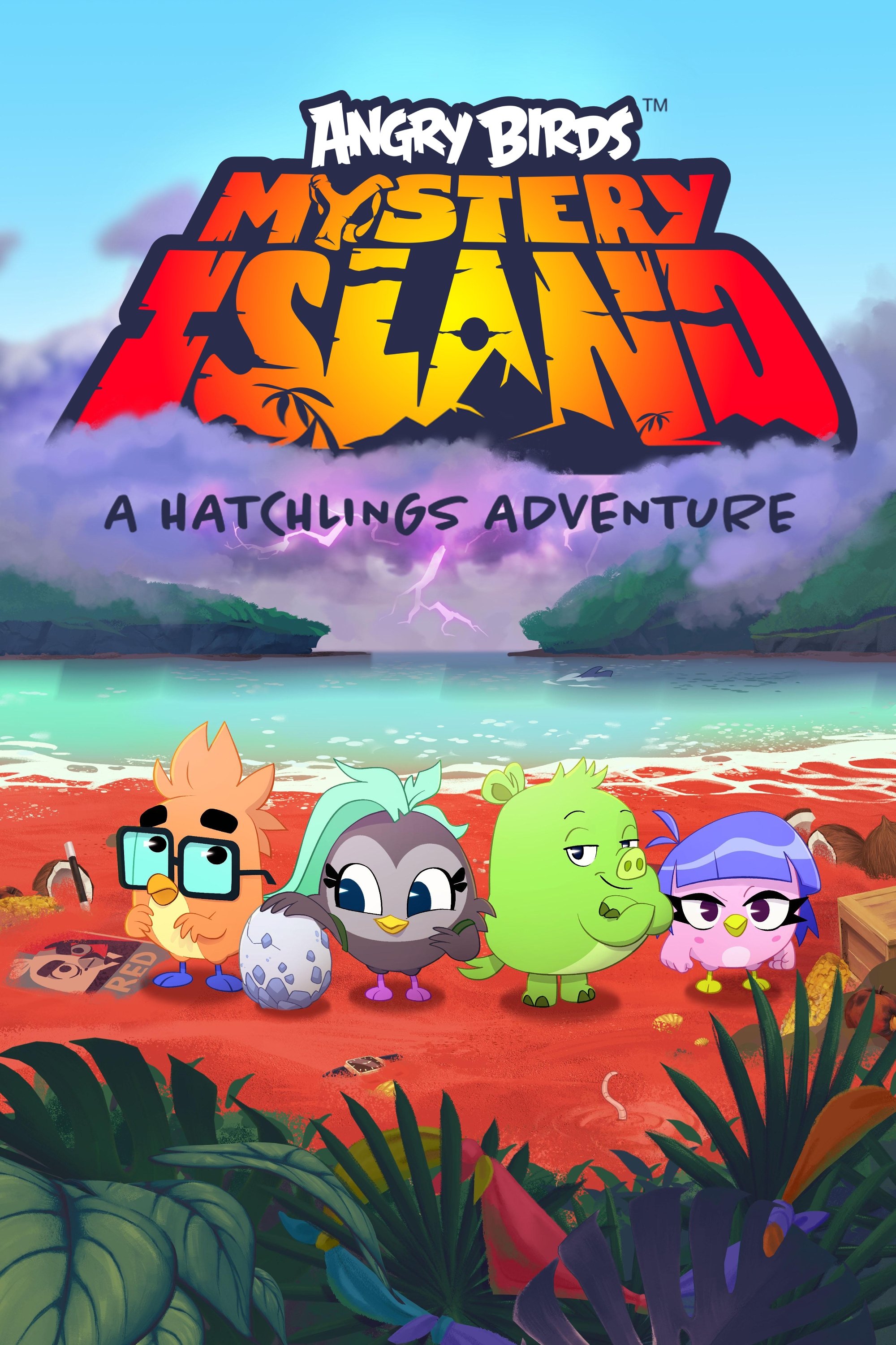 Poster de Angry Birds &#8211; La Isla Misteriosa: Una Aventura De Polluelos