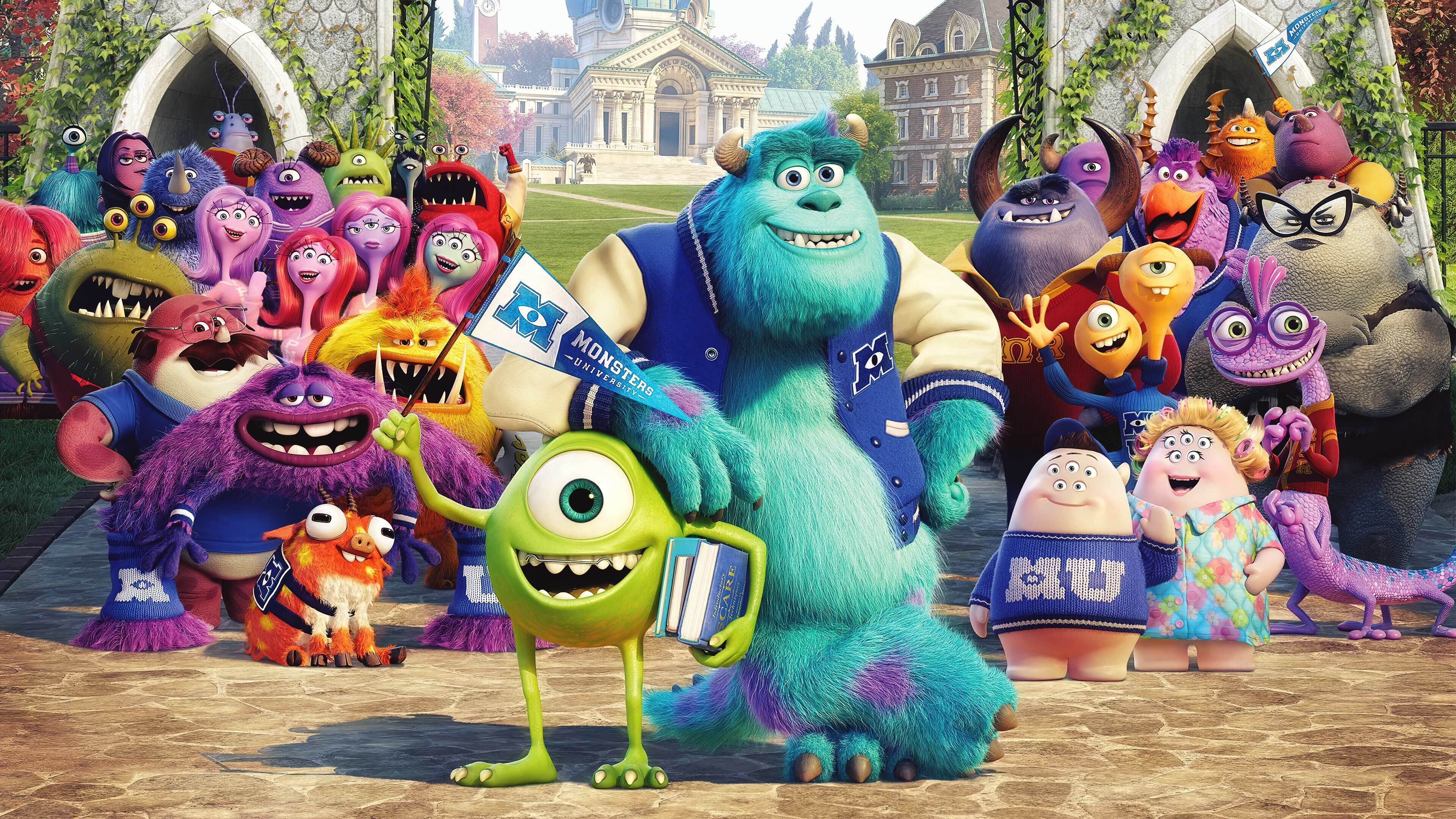 Backdrop de Monsters University