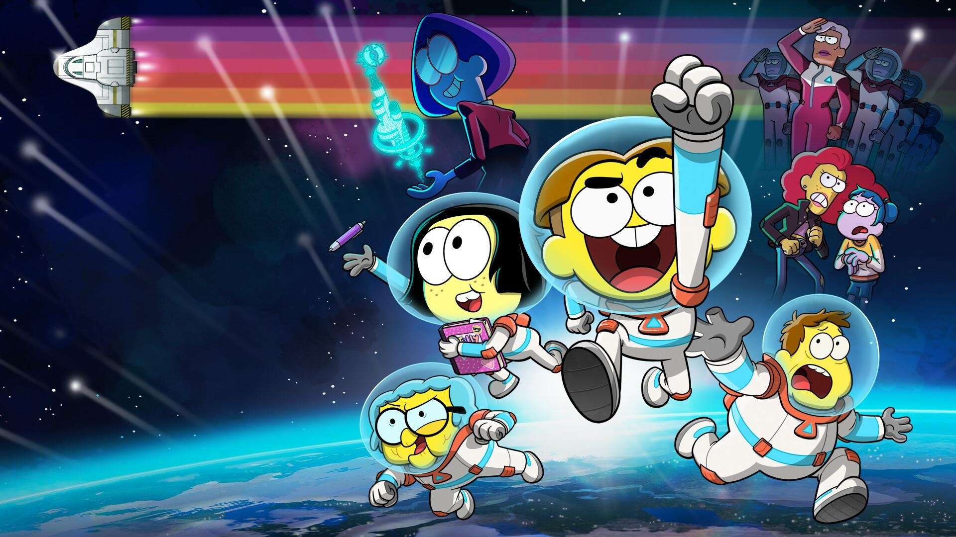 Backdrop de Los vecinos Green: La película – Galaxiones