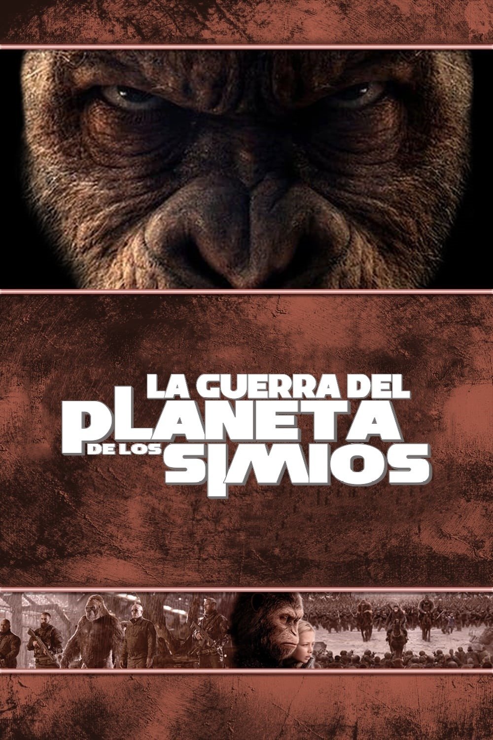 Poster de El Planeta de Los Simios 3: La Guerra
