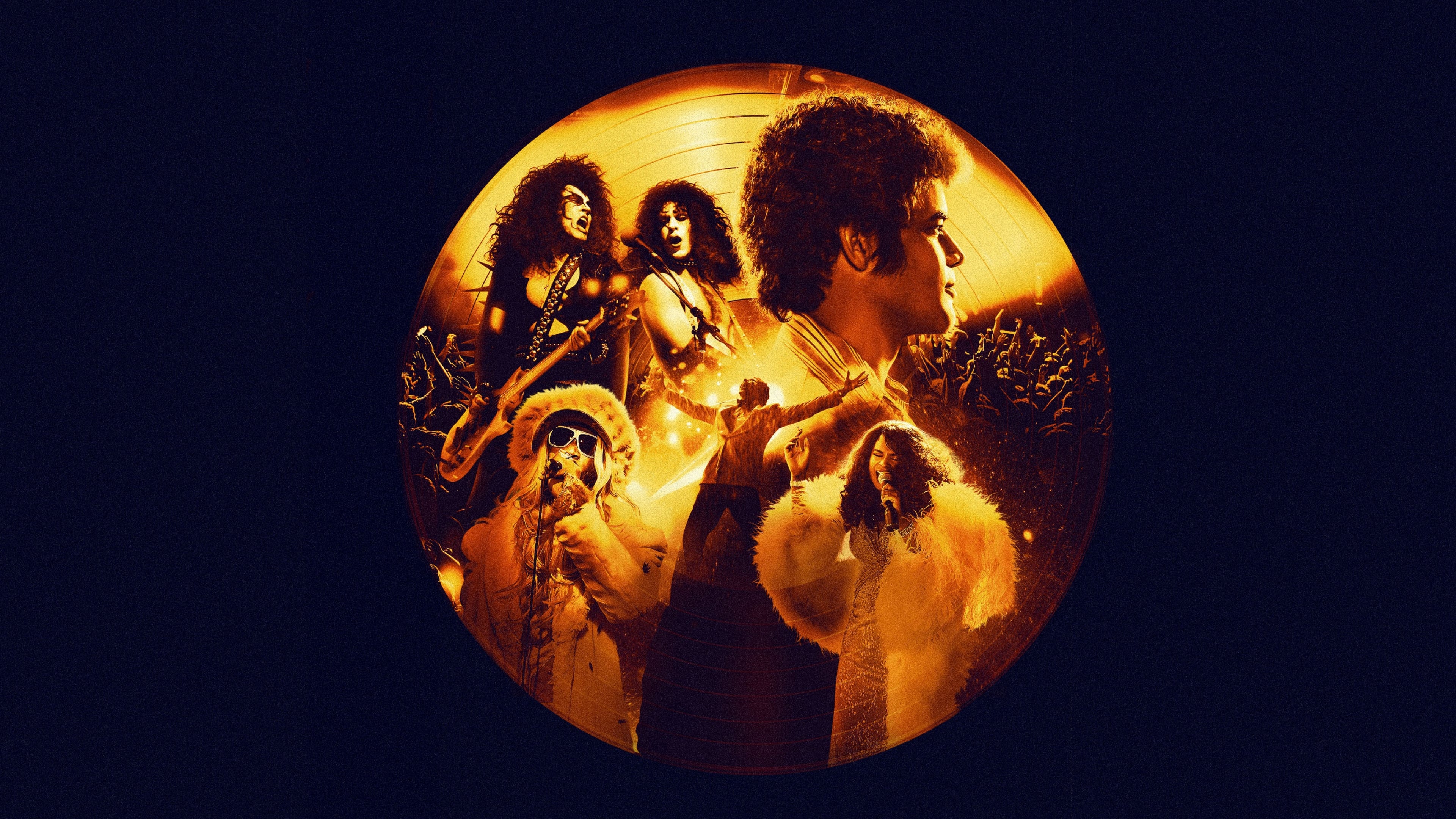 Backdrop de Disco de oro
