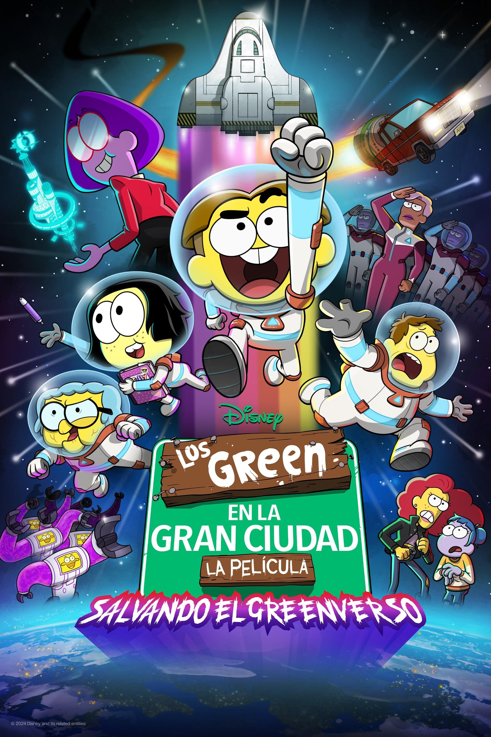 Poster de Los vecinos Green: La película – Galaxiones