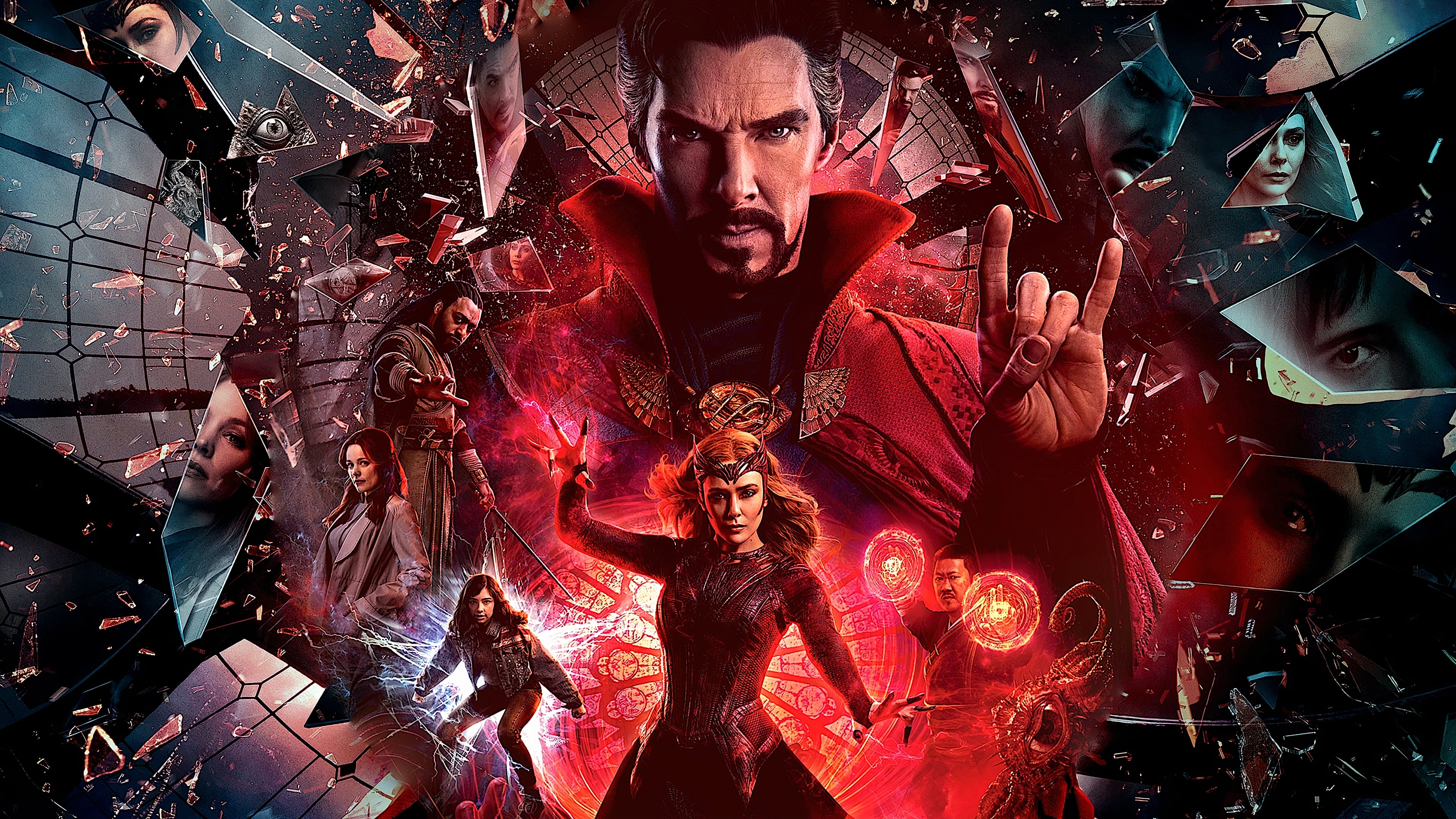 Backdrop de Doctor Strange en el multiverso de la locura