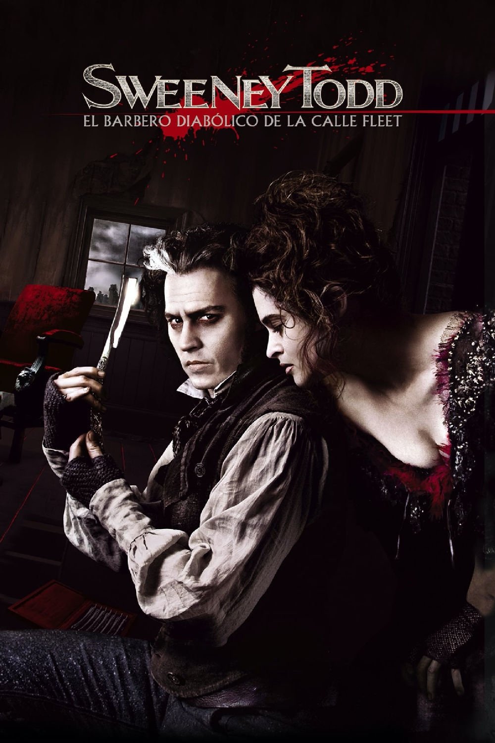 Poster de Sweeney Todd: El Barbero Demoníaco de la Calle Fleet