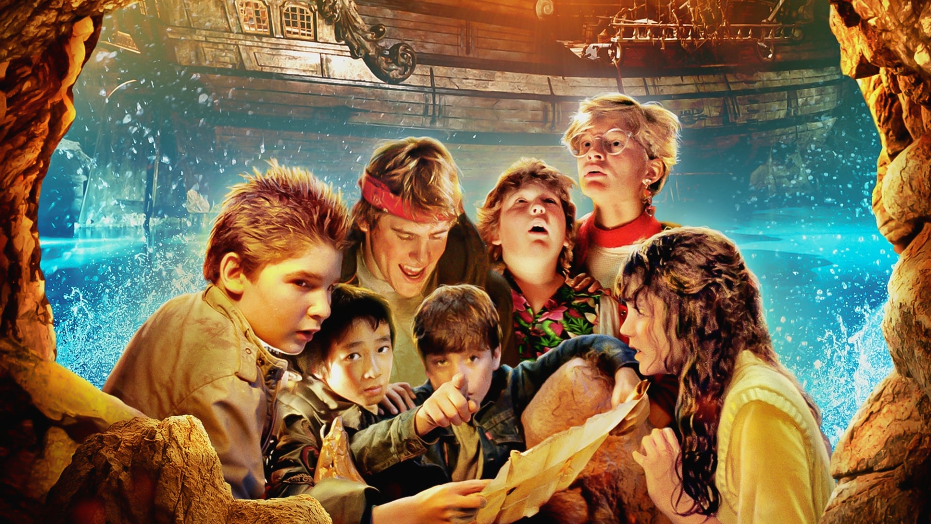 Backdrop de Los Goonies
