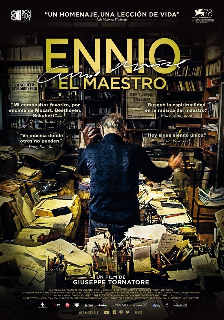 Poster de Ennio: El maestro
