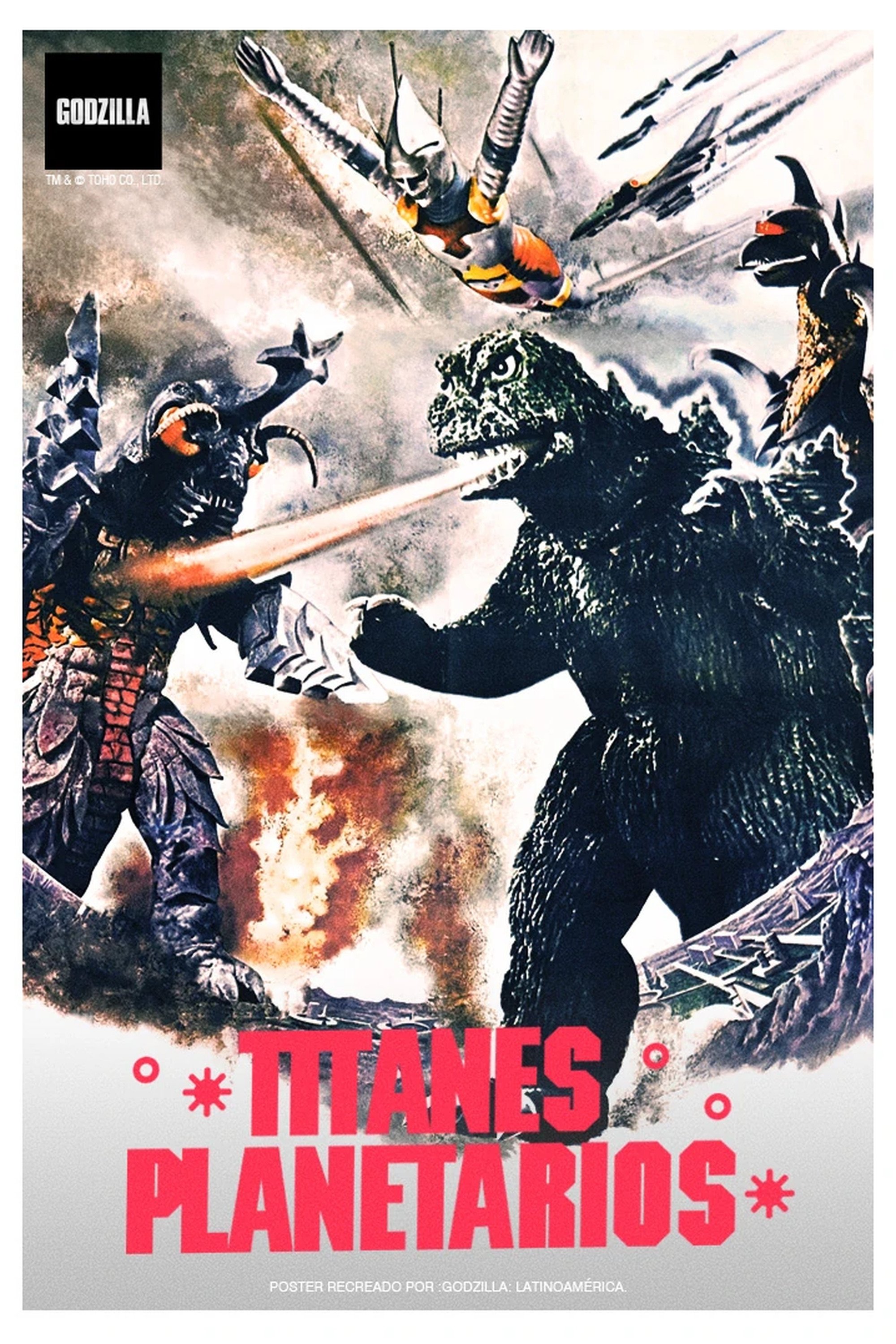 Poster de Godzilla contra Megalon