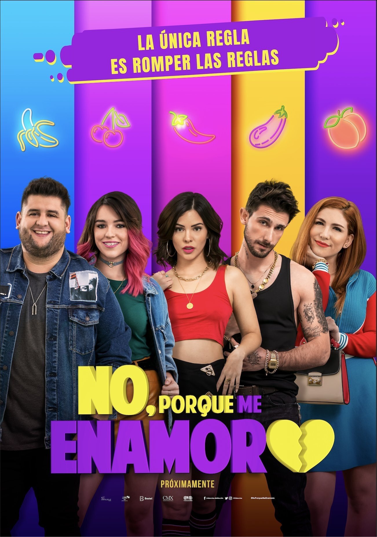 Poster de No, porque me enamoro