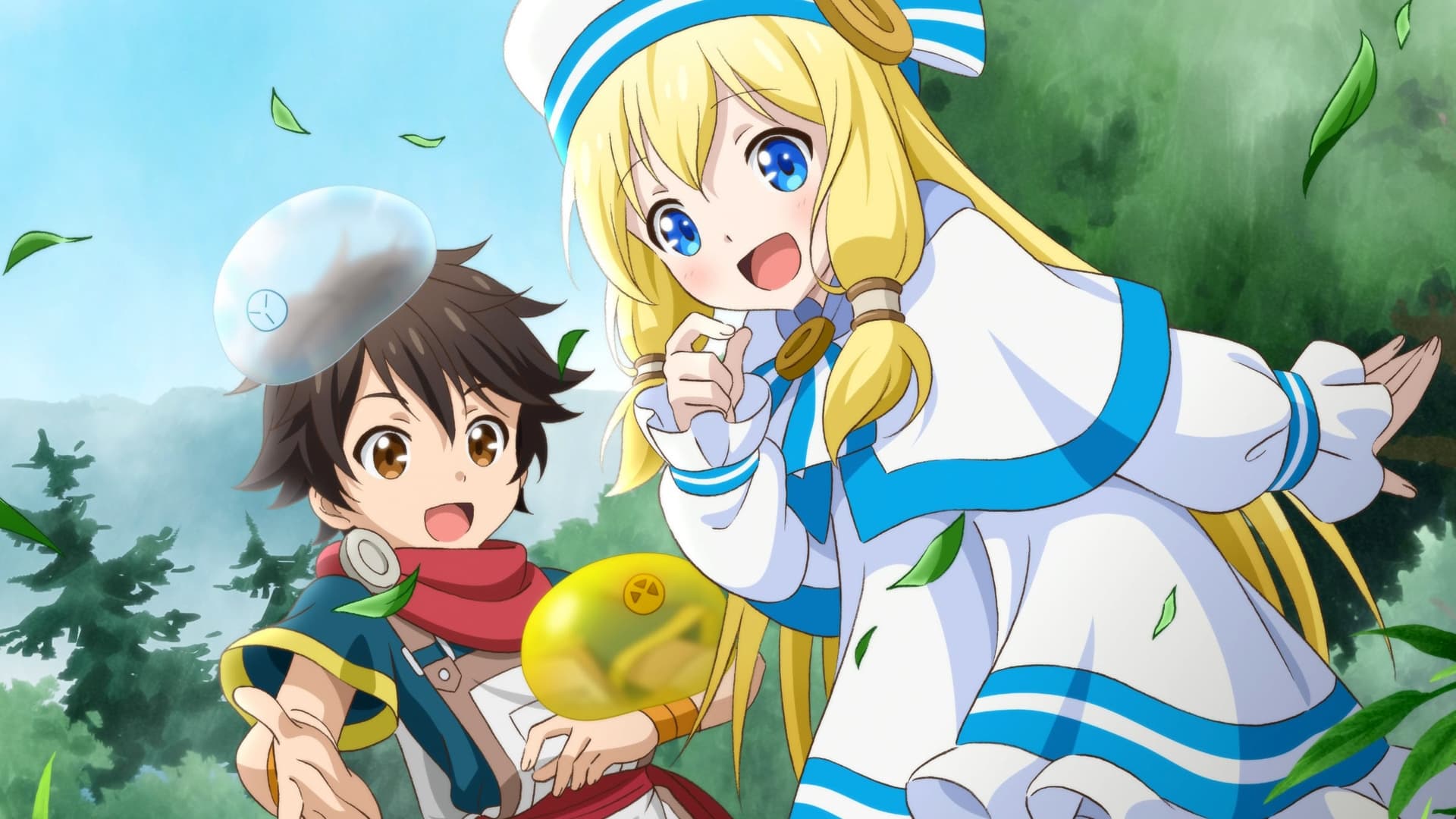 Backdrop de Kami-tachi ni Hirowareta Otoko