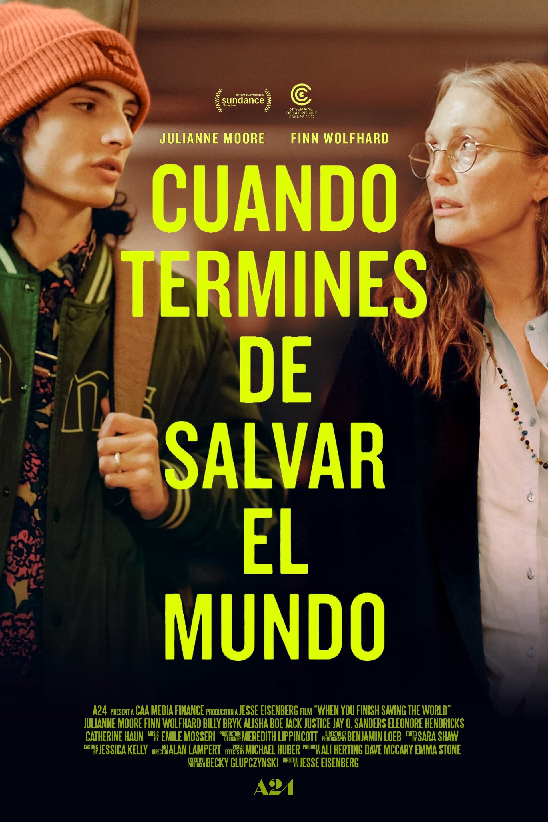 Poster de Cuando termines de salvar el mundo