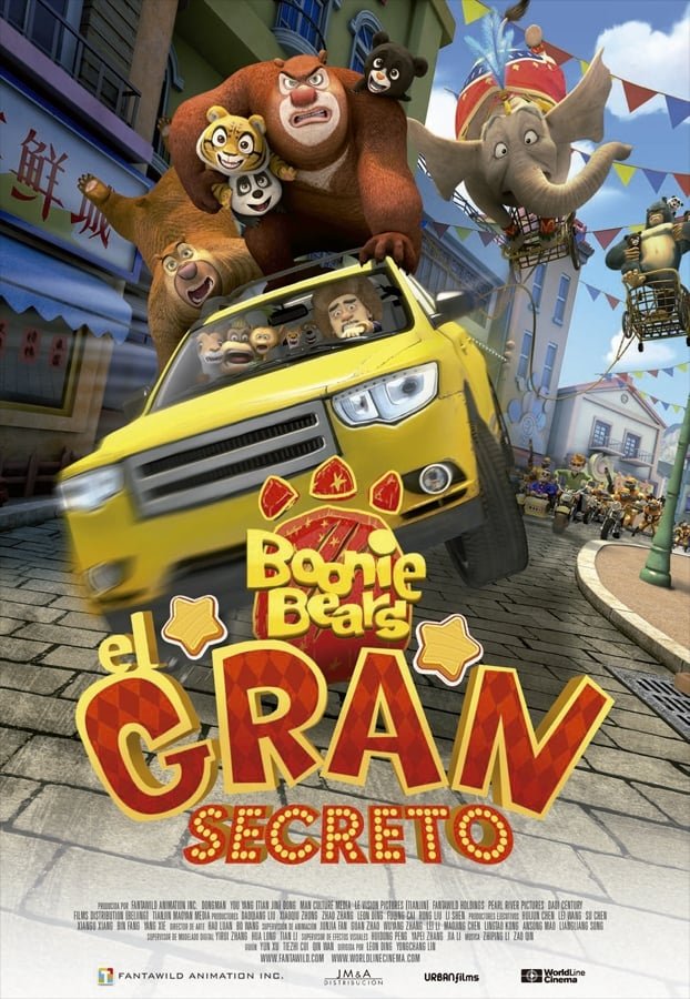 Poster de Boonie Bears: El gran secreto