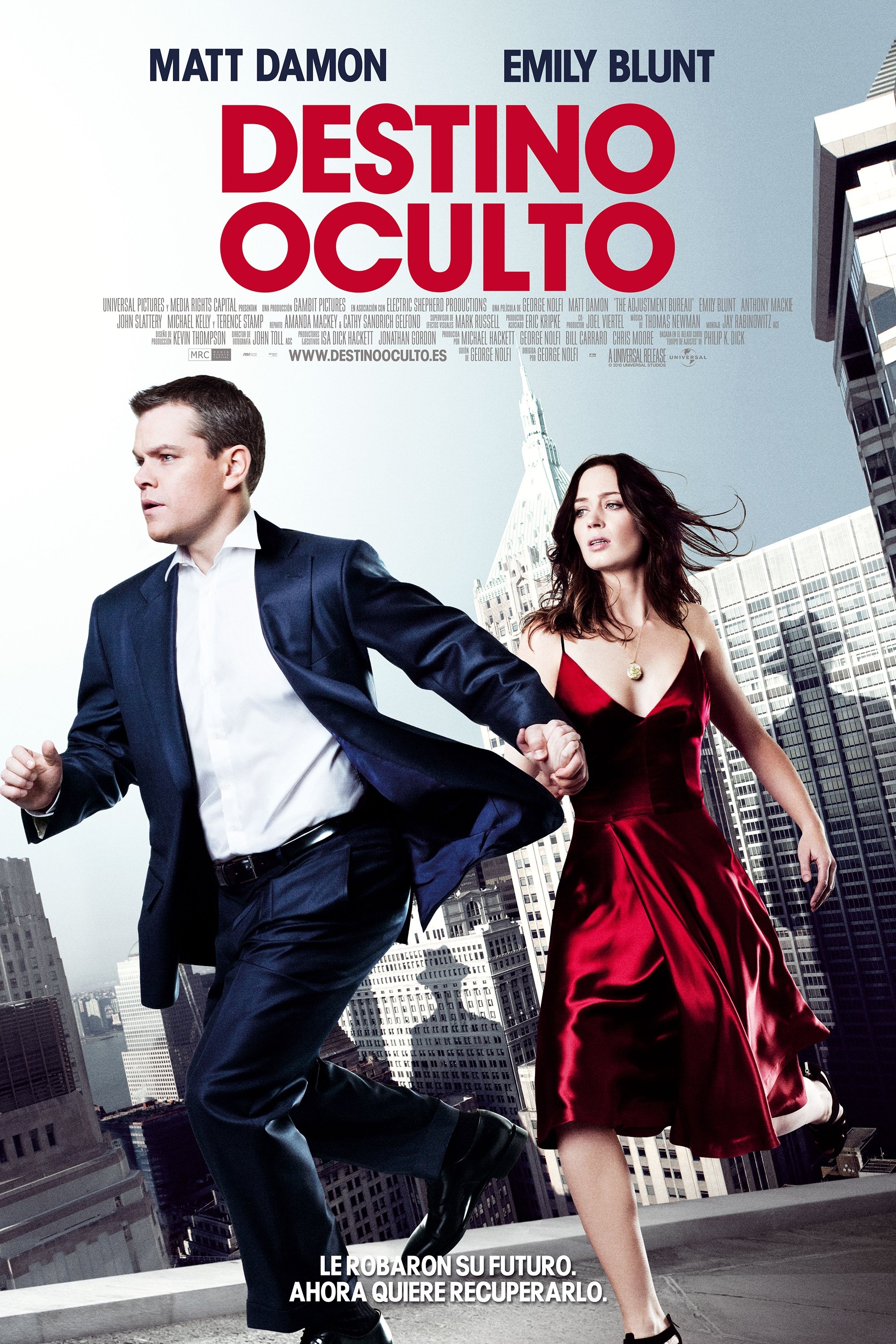 Poster de Los agentes del destino