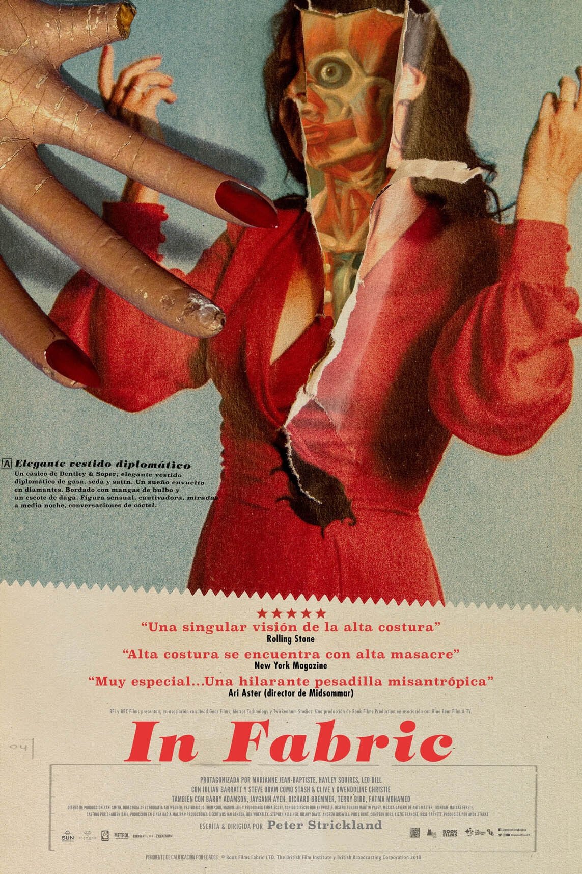 Poster de In Fabric: Vistiendo la muerte