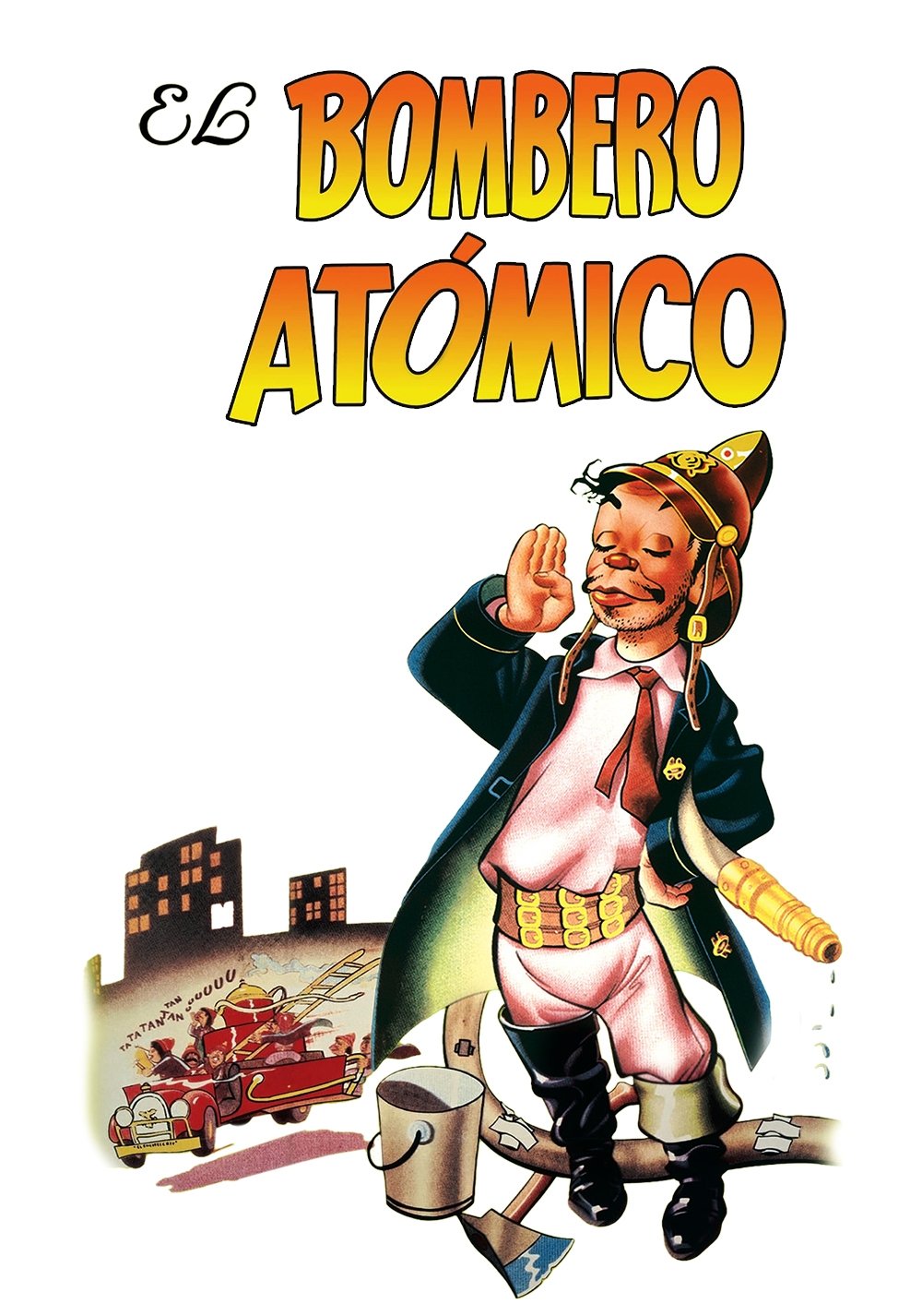 Poster de El Bombero Atómico