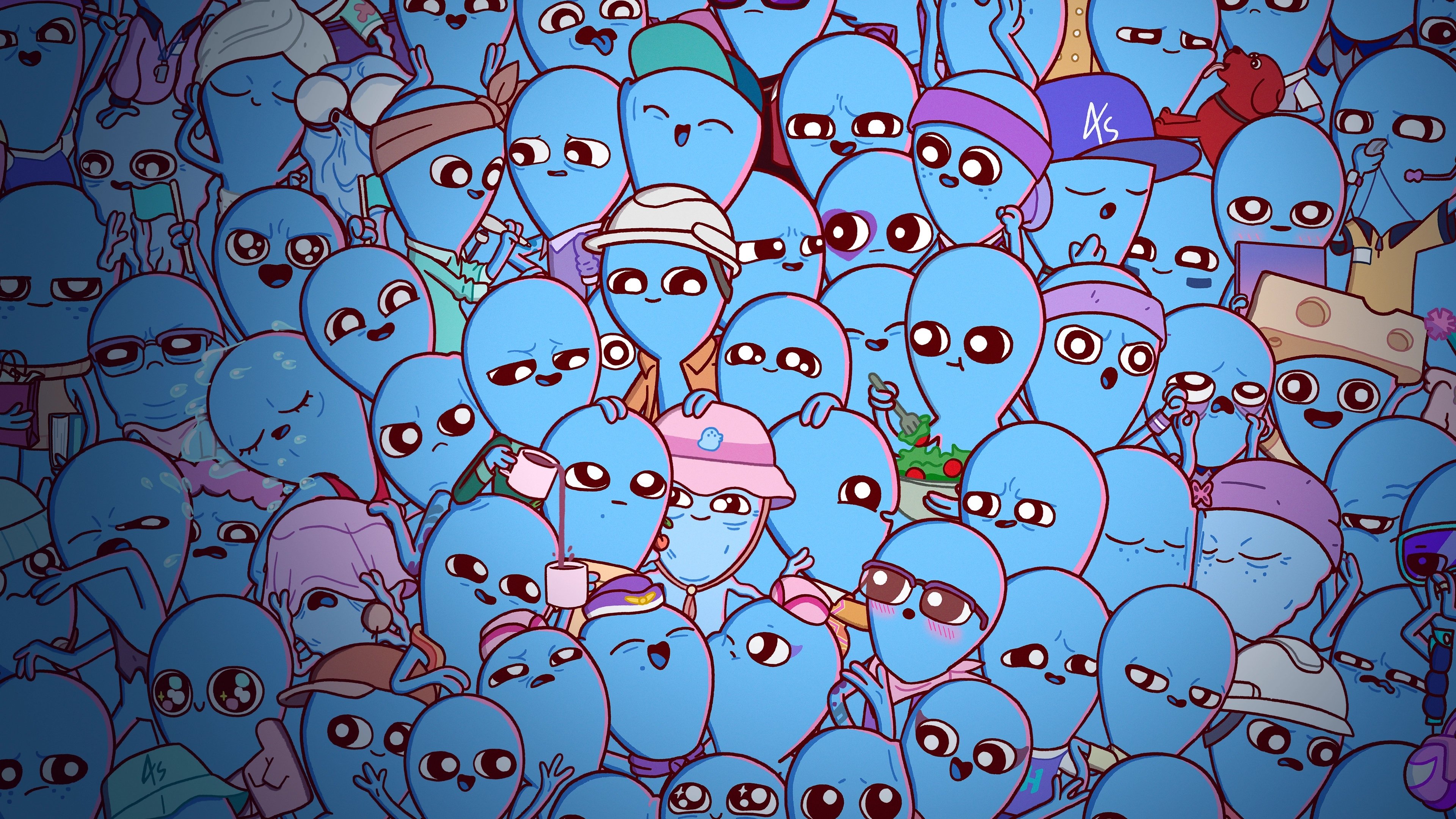 Backdrop de Un planeta extraño