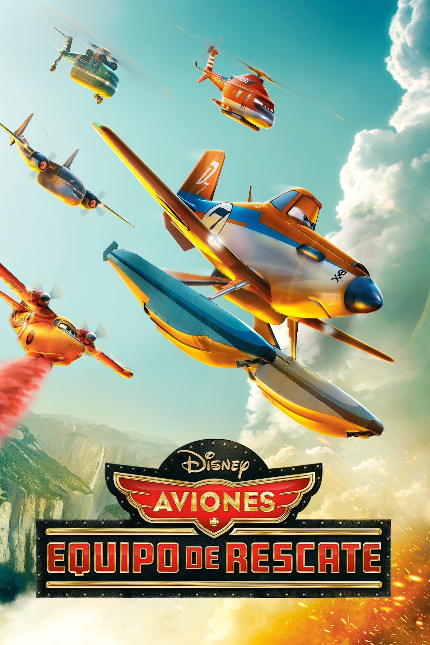 Poster de Aviones 2: Equipo de rescate