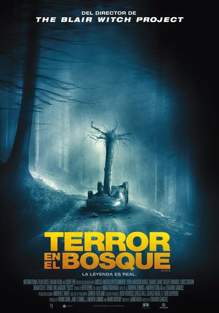 Poster de Terror en el bosque