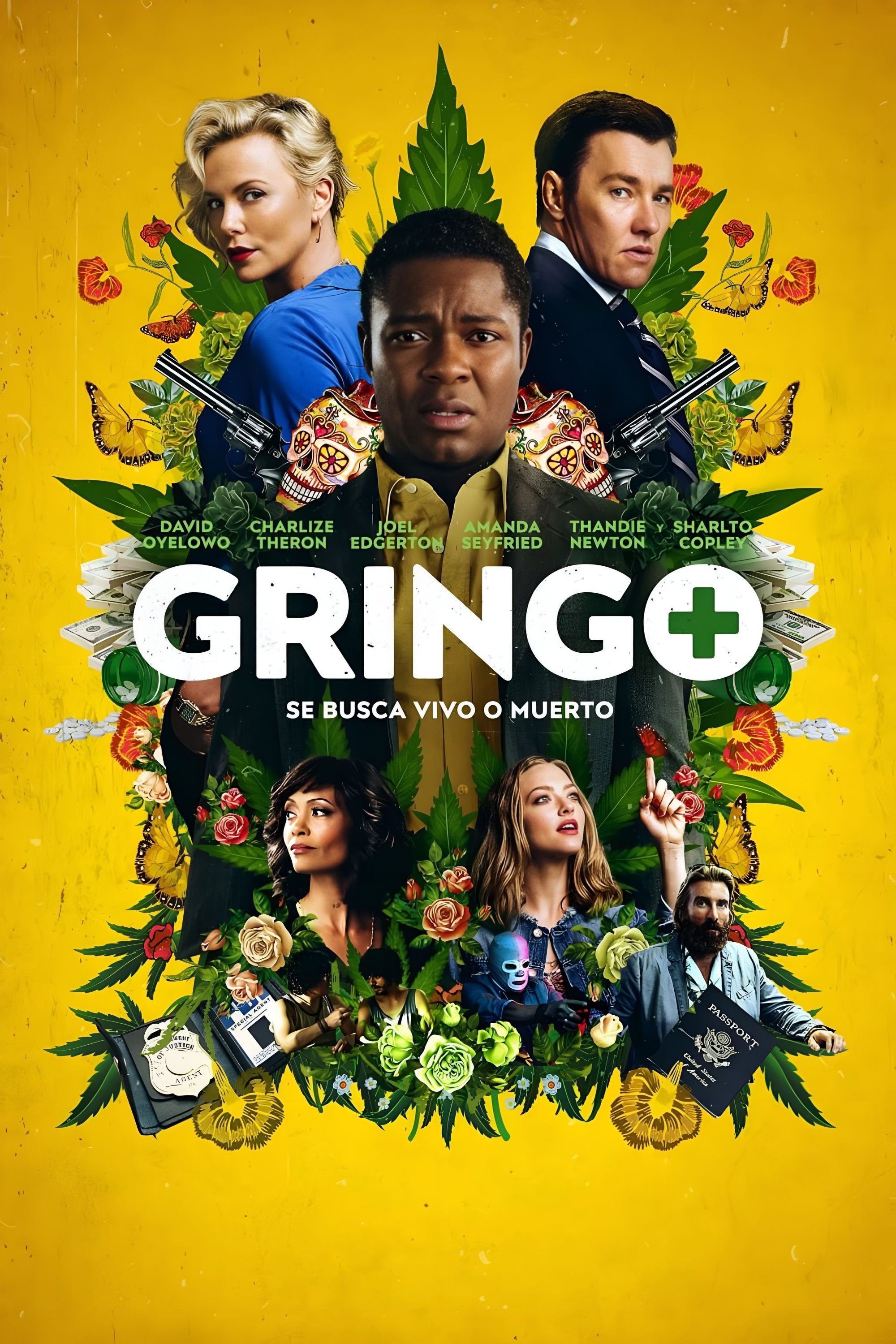 Poster de Gringo: Se busca vivo o muerto
