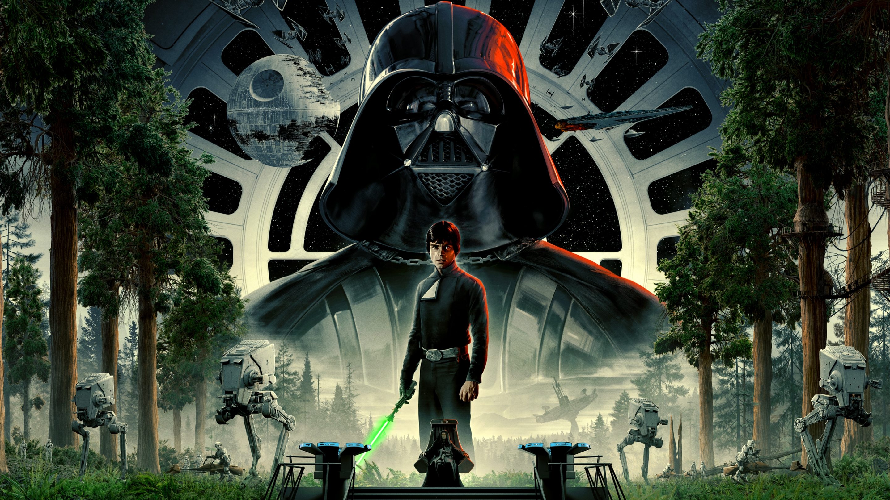 Backdrop de El regreso del Jedi