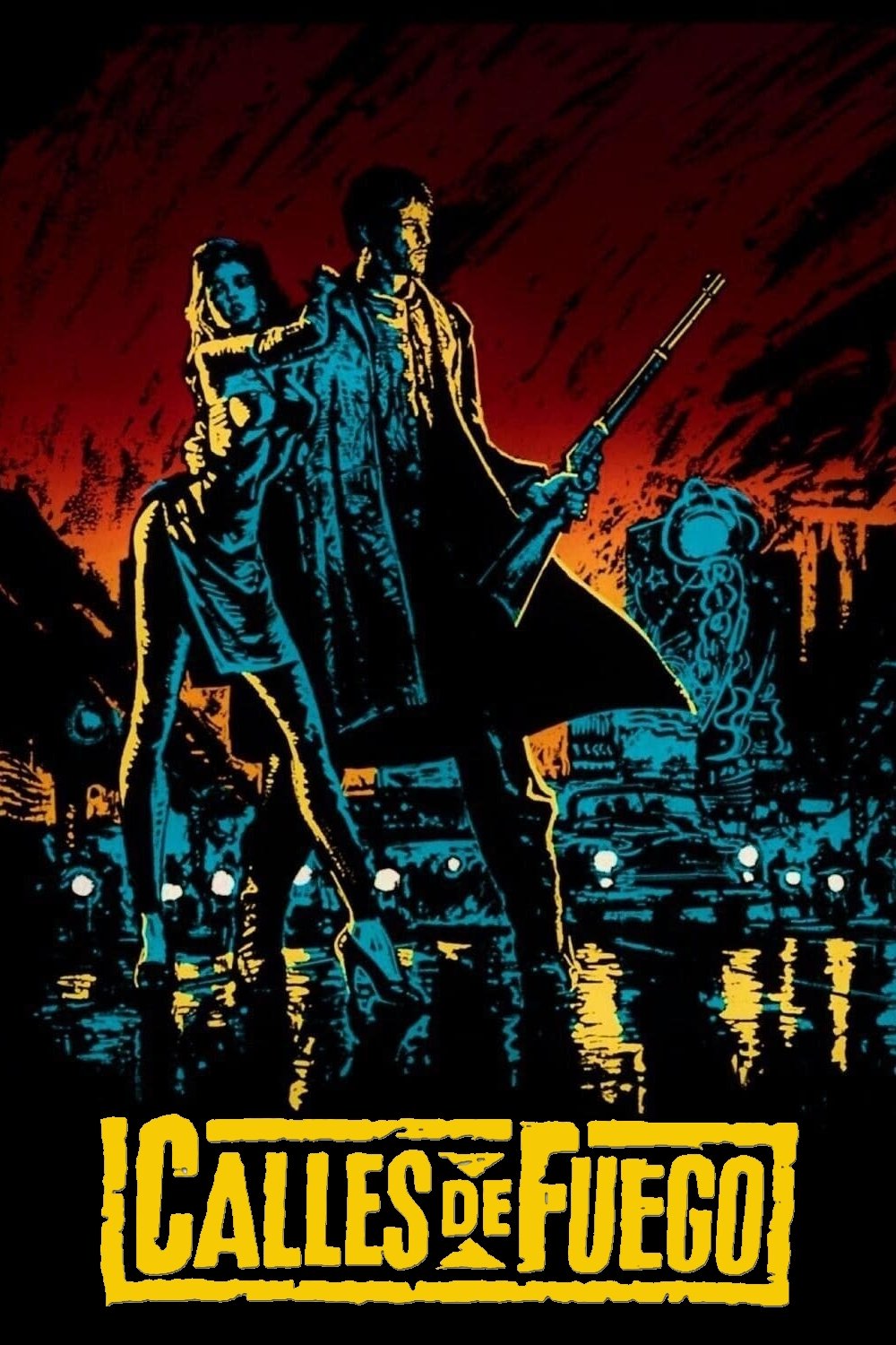 Poster de Calles de fuego