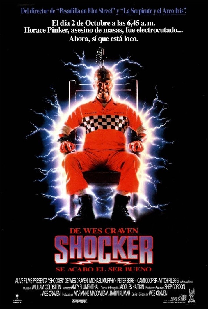 Poster de Shocker: 10.000 voltios de terror