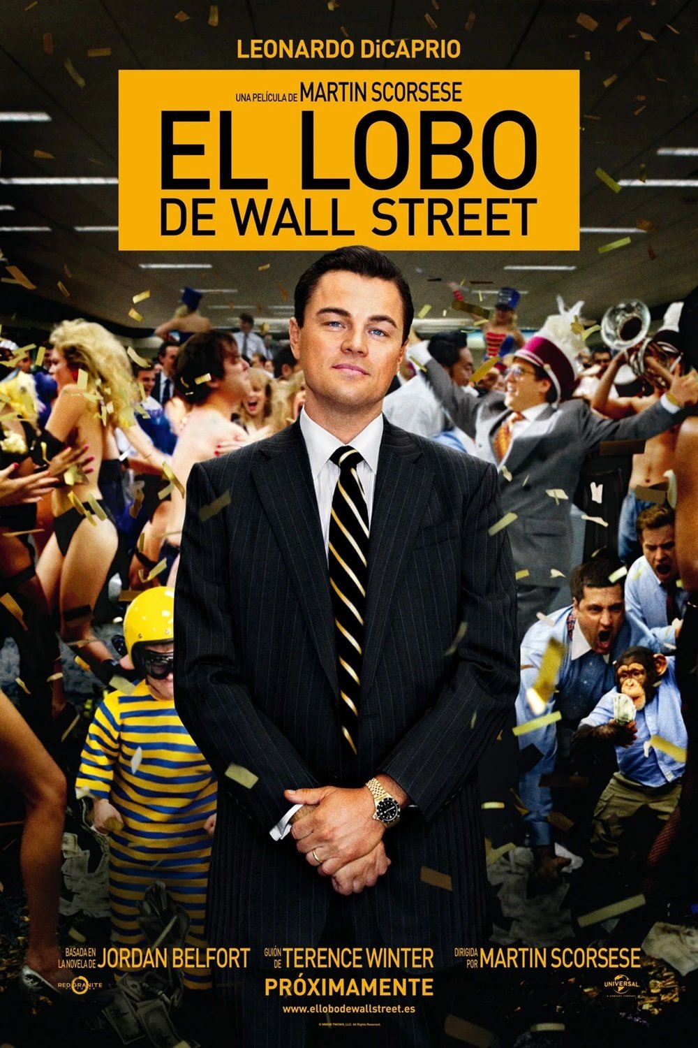 Poster de El Lobo de Wall Street
