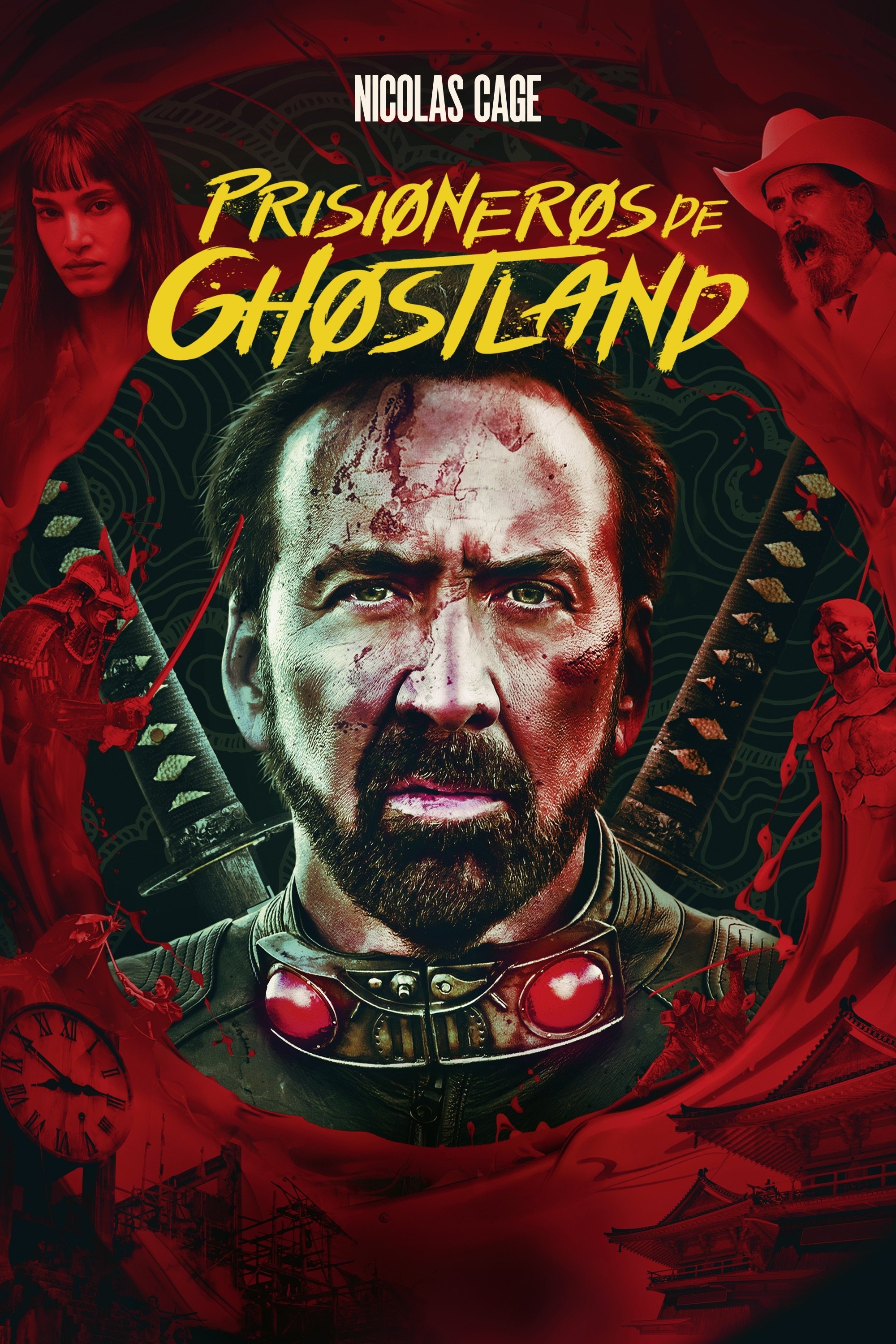 Poster de Prisioneros de Ghostland: Tierra sin ley