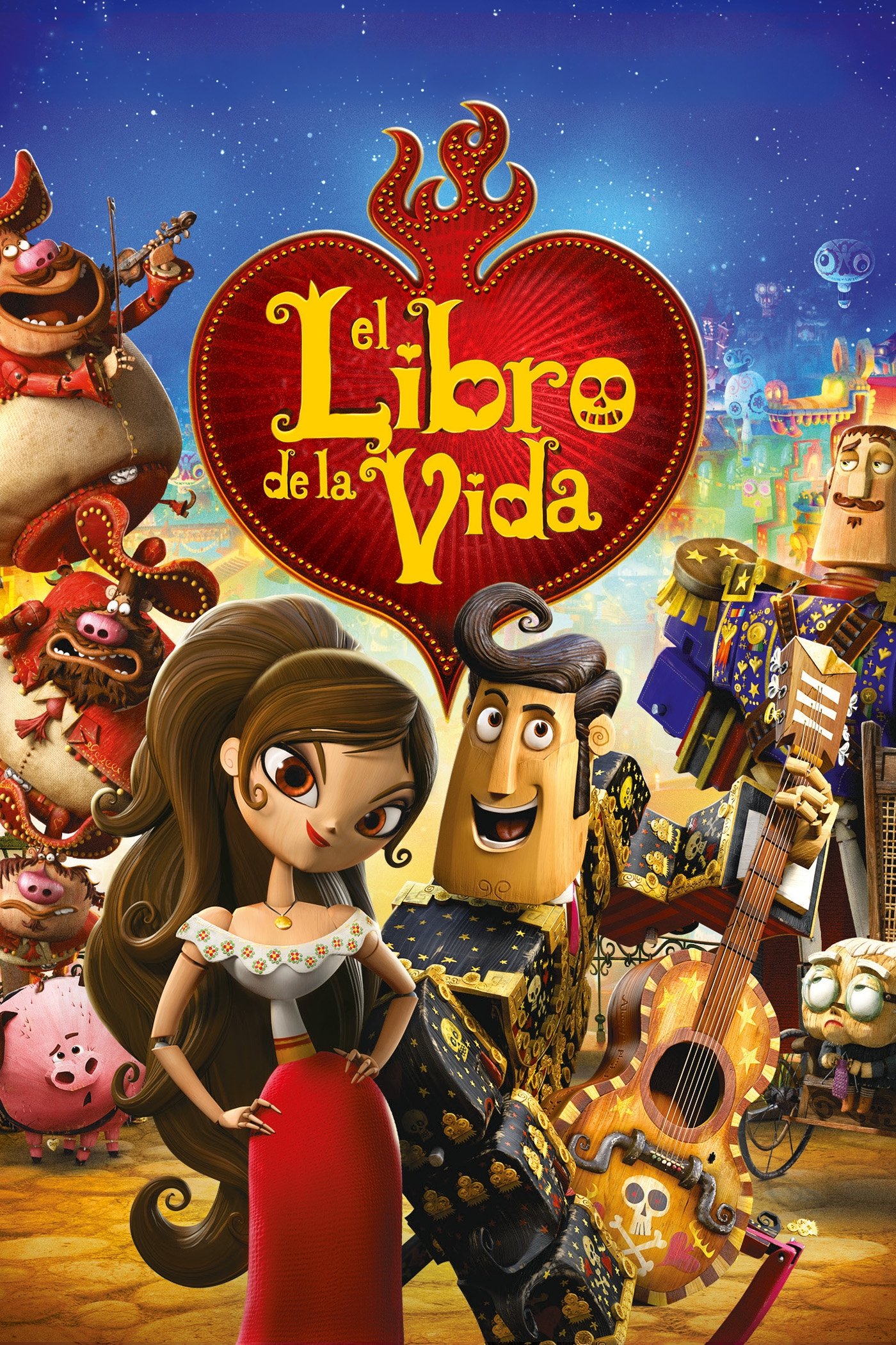 Poster de El Libro de la Vida
