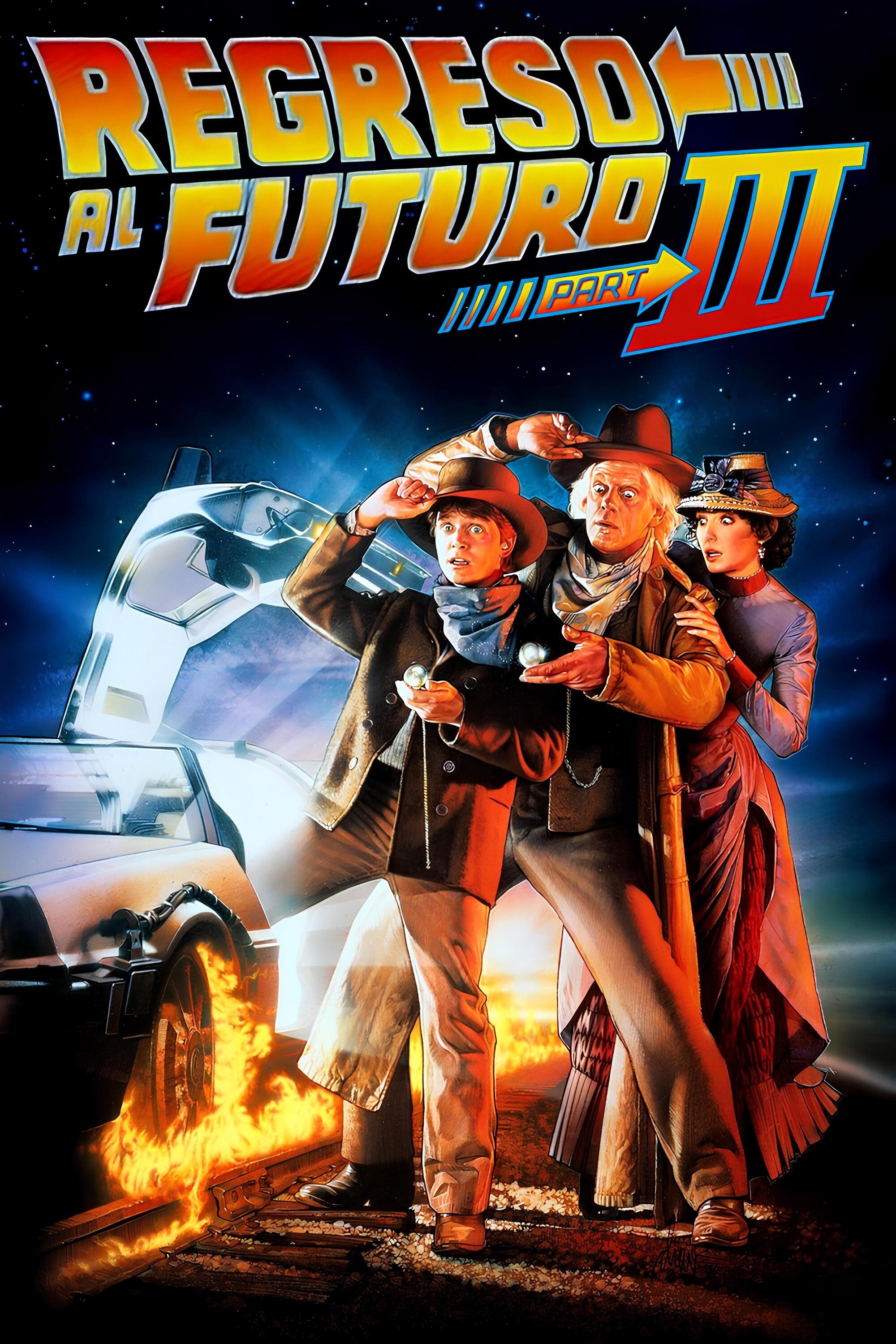 Poster de Volver al Futuro 3