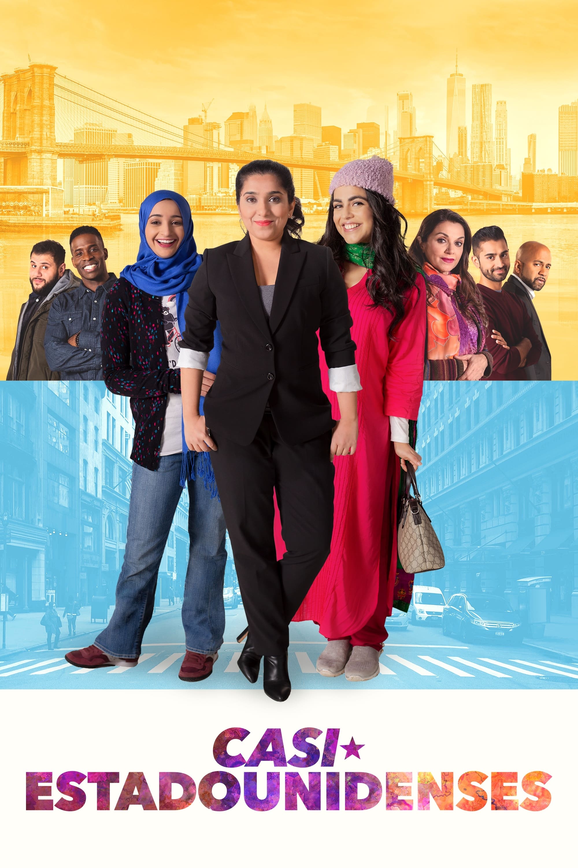 Poster de Casi Estadounidenses