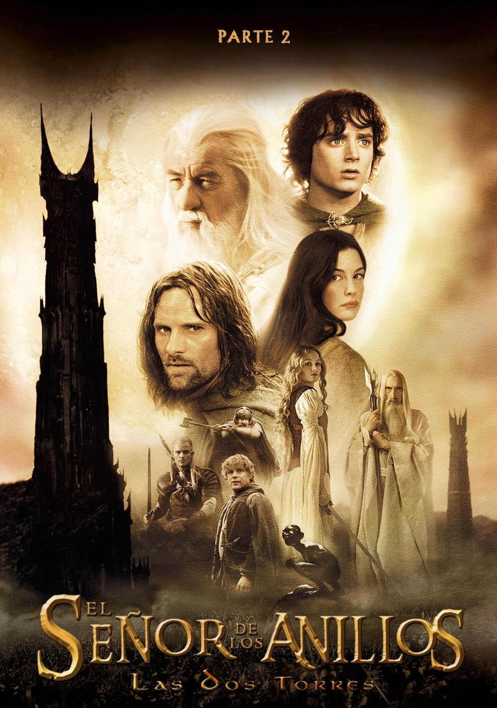 Poster de El señor de los anillos: Las dos torres