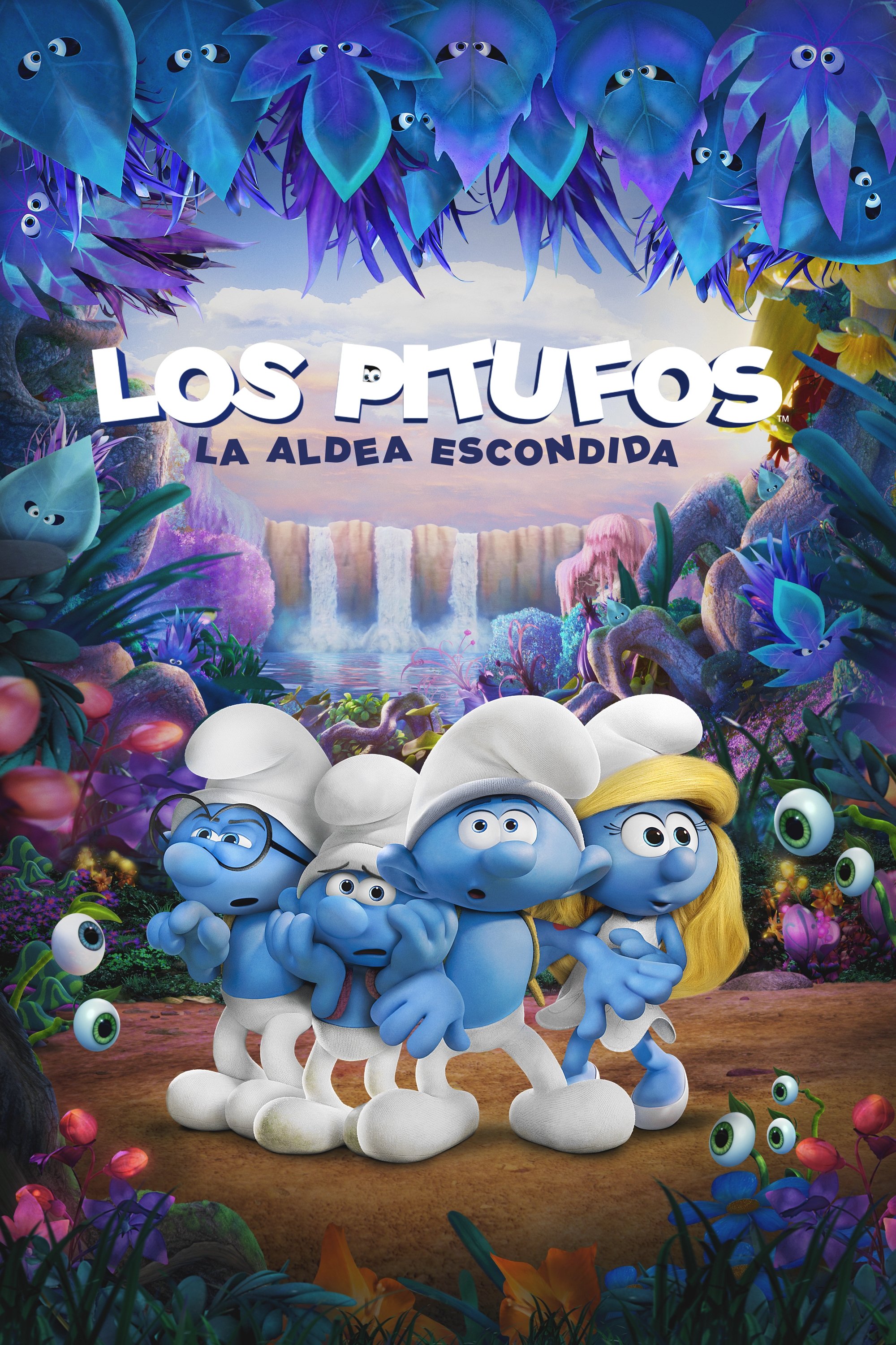 Poster de Los Pitufos en la aldea perdida